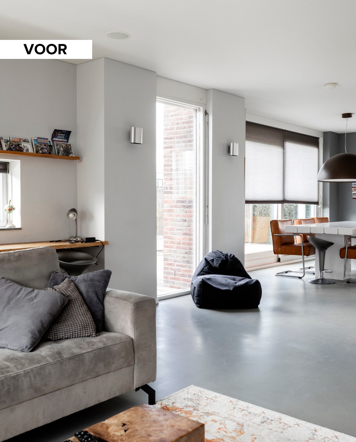 vtwonen Weer verliefd op je huis aflevering 10 seizoen 23 2025, woonkamer voor de make-over vtwonen Weer verliefd op je huis aflevering 10 seizoen 23 2025 | styling Fietje Bruijn | fotografie Margriet Hoekstra