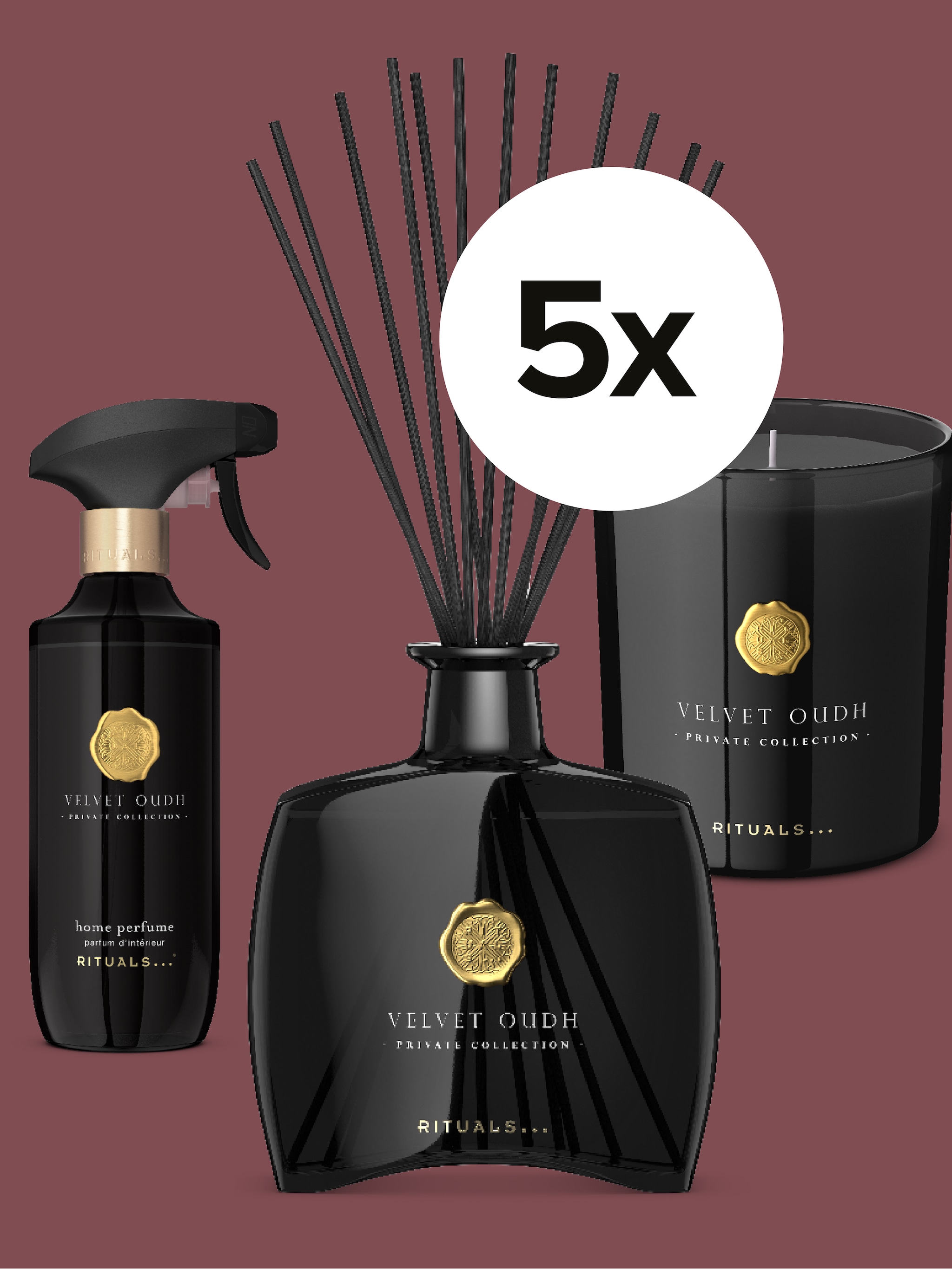 pure verwennerij win een luxe velvet oudh geurset van rituals