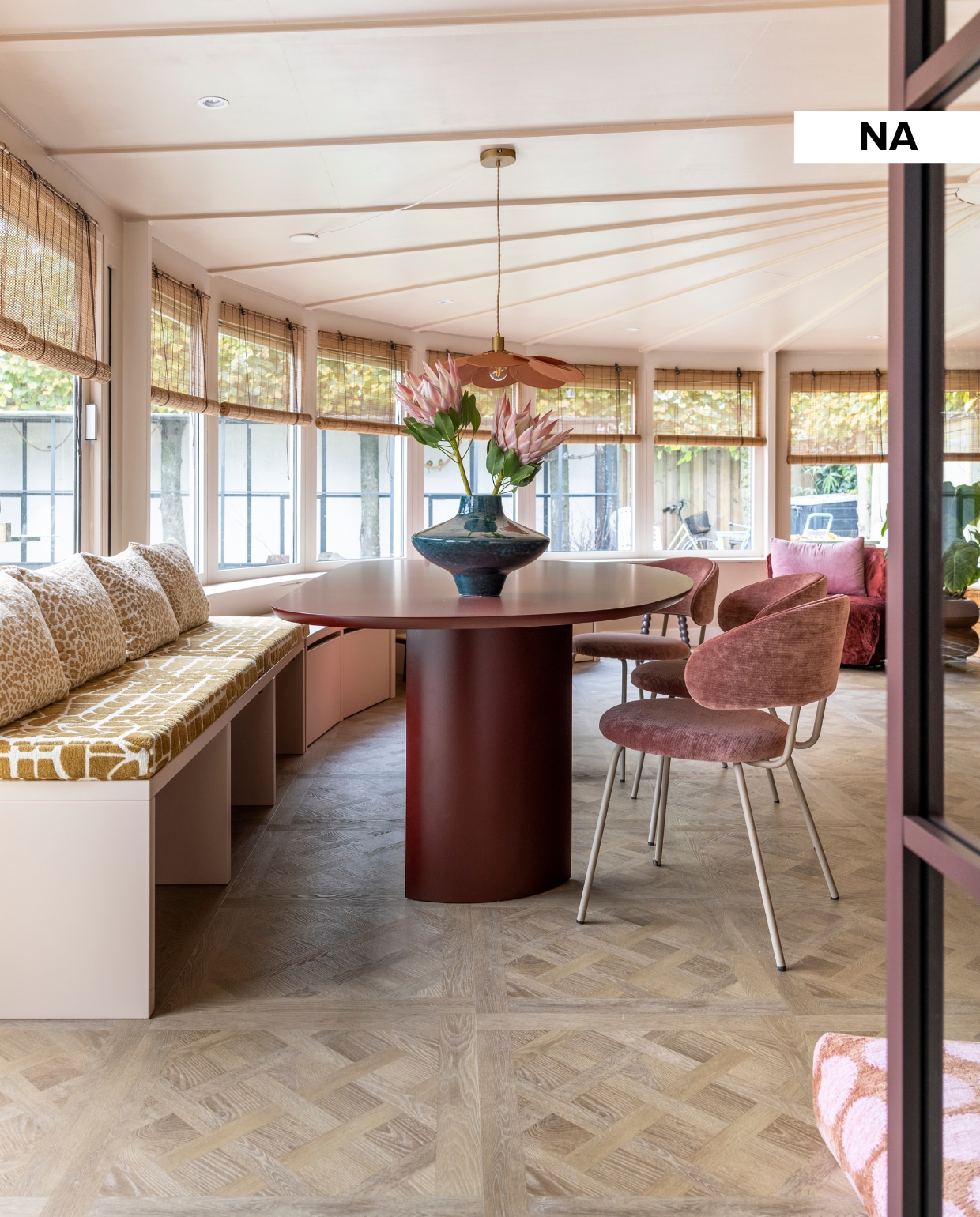 vtwonen Weer verliefd op je huis aflevering 11 seizoen 23 2025, serre na de make-over vtwonen Weer verliefd op je huis aflevering 11 seizoen 23 2025 | styling Marlies Does | fotografie Margriet Hoekstra