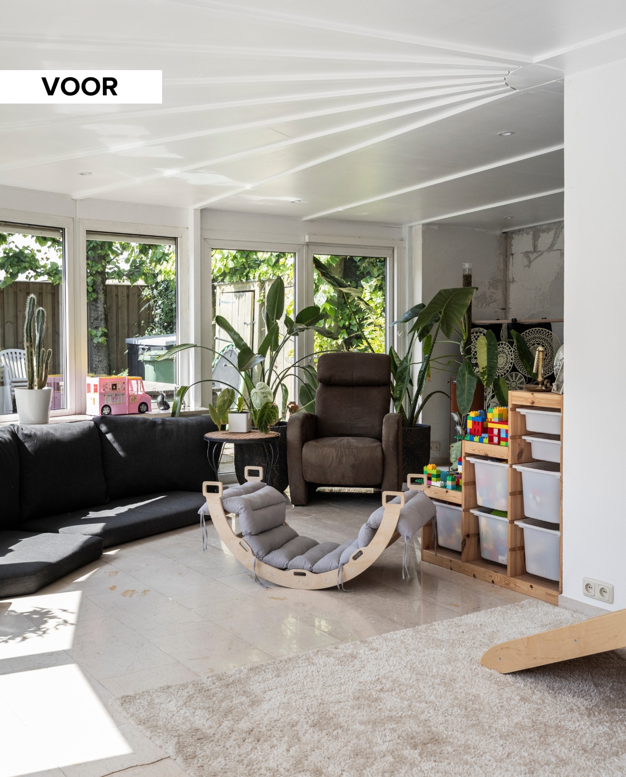 vtwonen Weer verliefd op je huis aflevering 11 seizoen 23 2025, serre voor de make-over vtwonen Weer verliefd op je huis aflevering 11 seizoen 23 2025 | styling Marlies Does | fotografie Margriet Hoekstra
