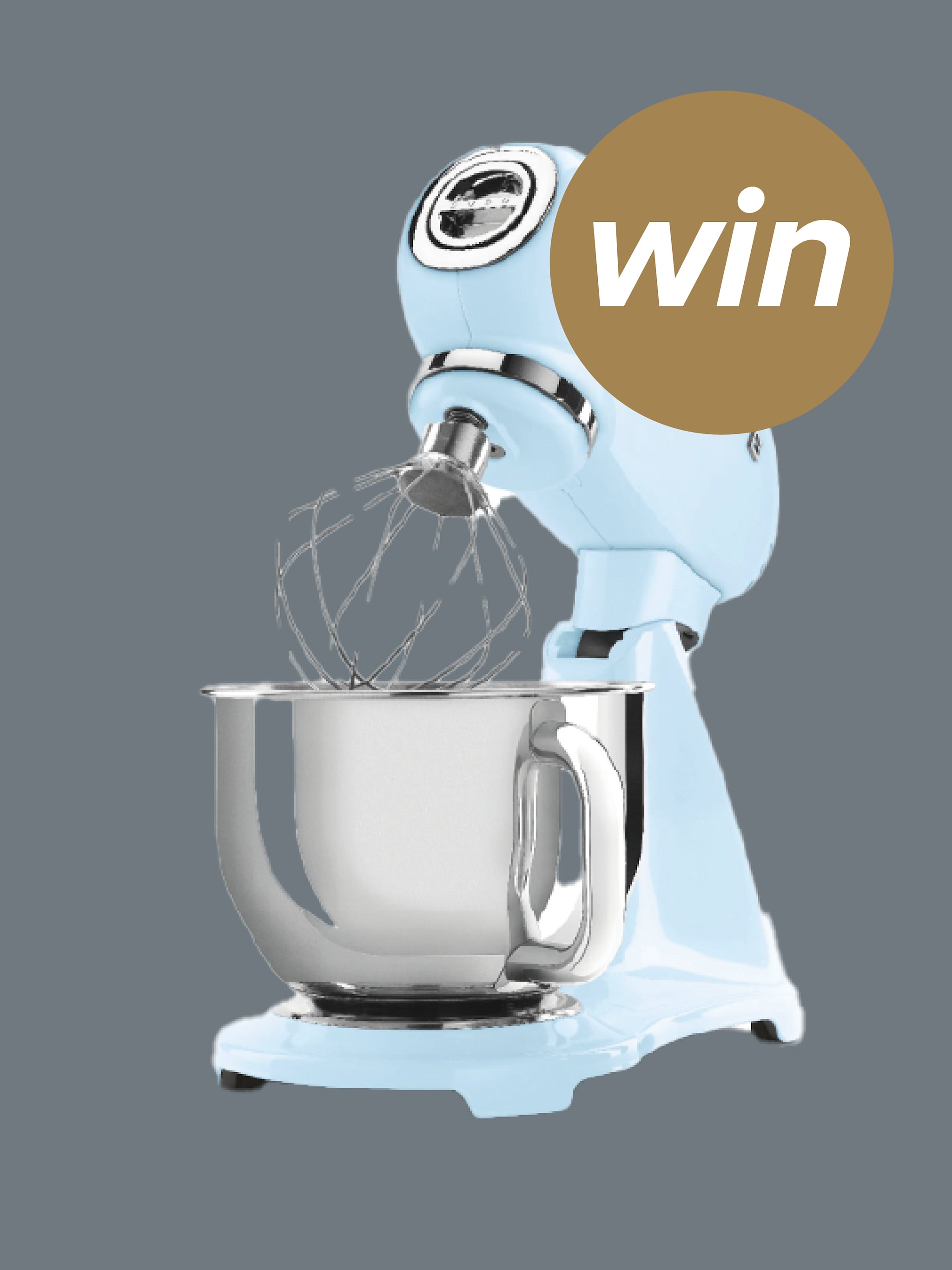 retro keukenprinses win een pastelblauwe smeg keukenmachine