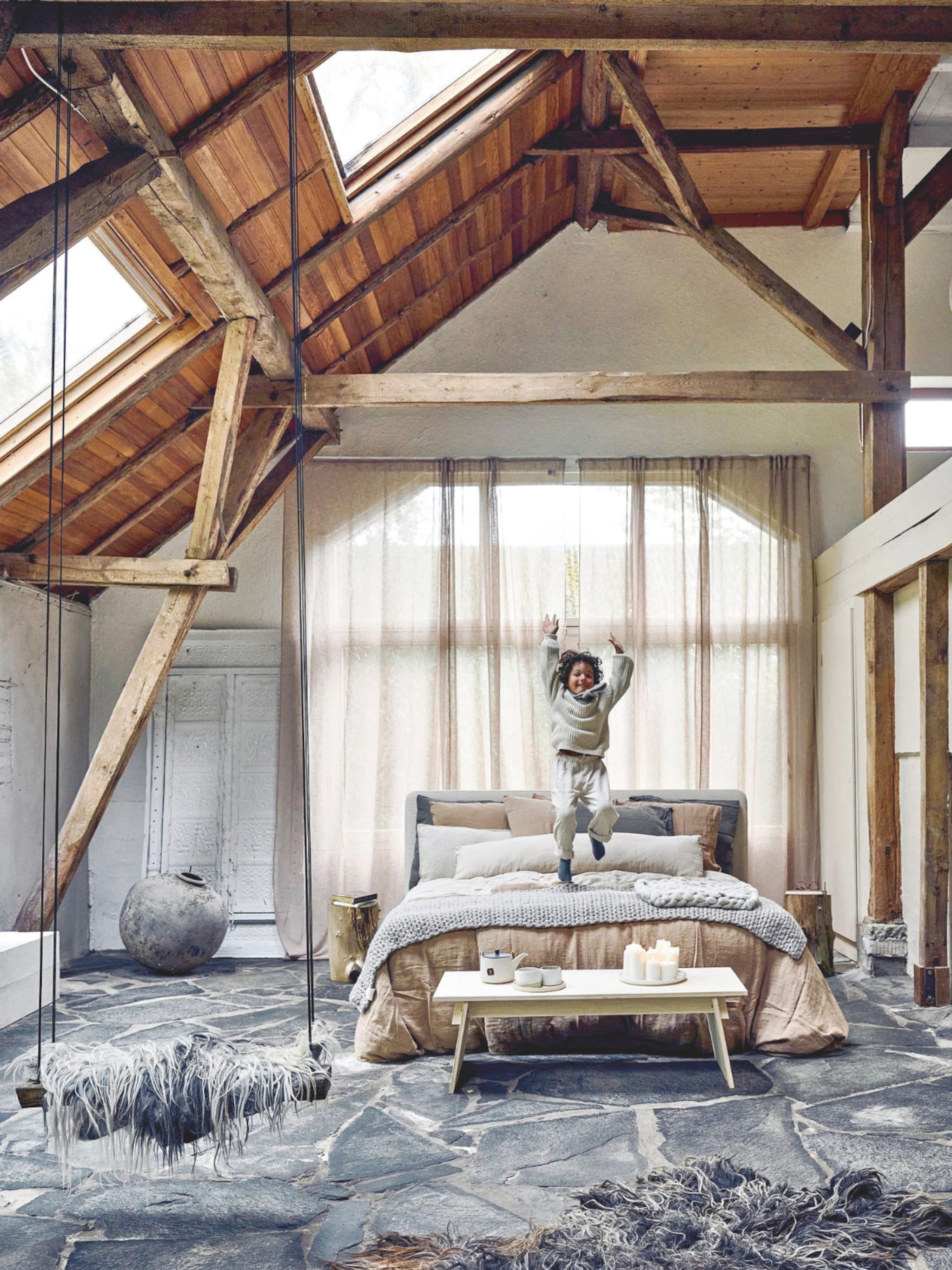 warmte creeren in een grote ruimte