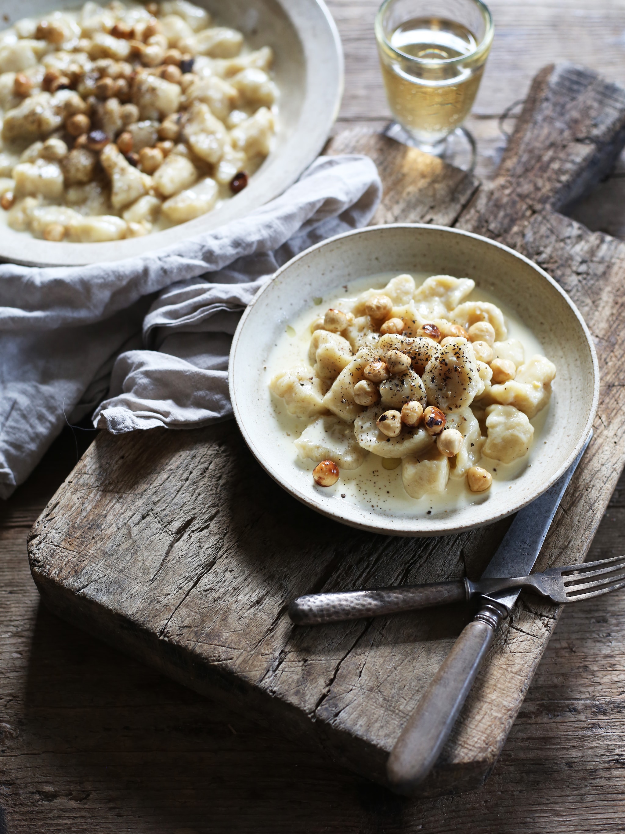 recept zachte gnocchi romige saus