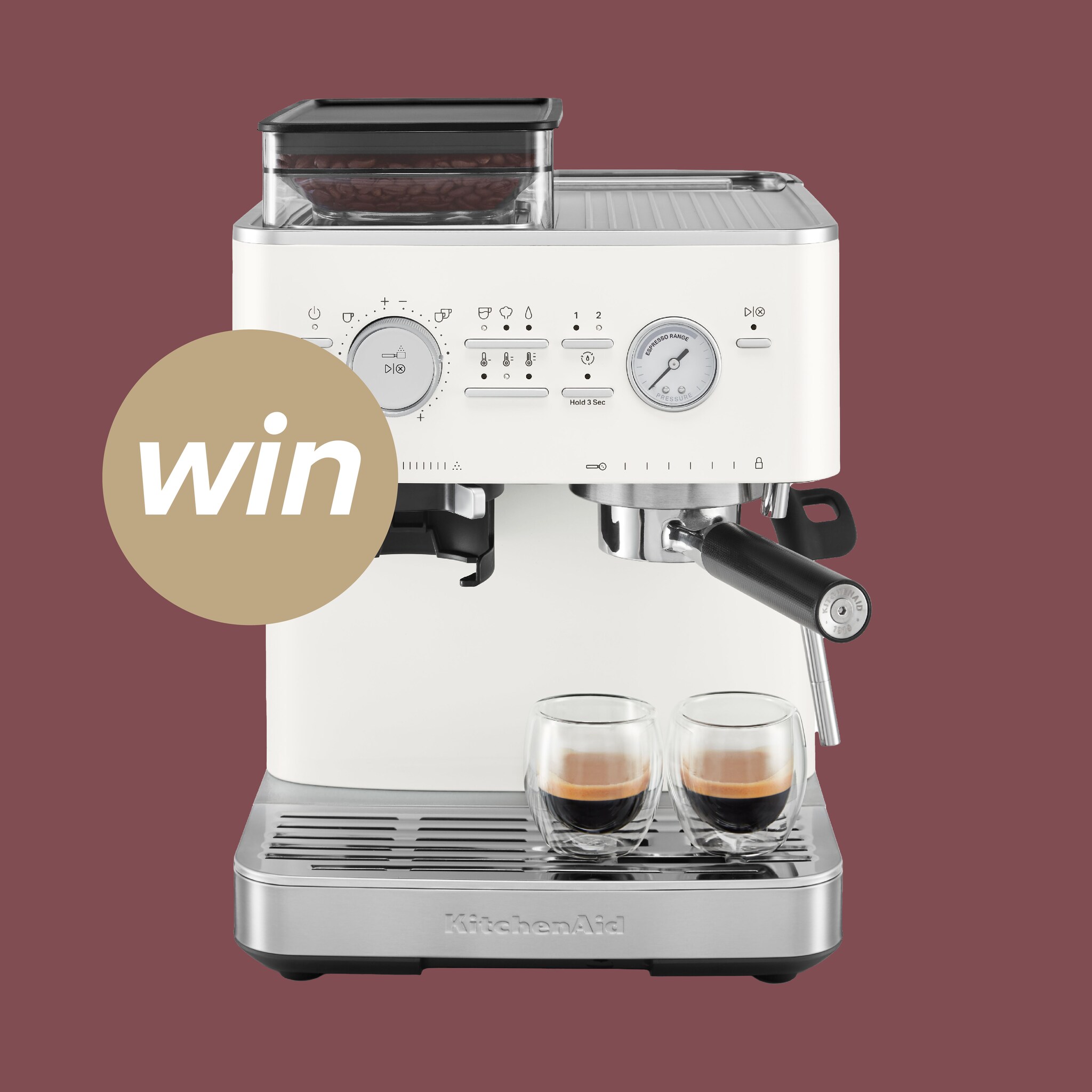 koffieliefhebbers opgelet win een espressomachine van kitchenaid