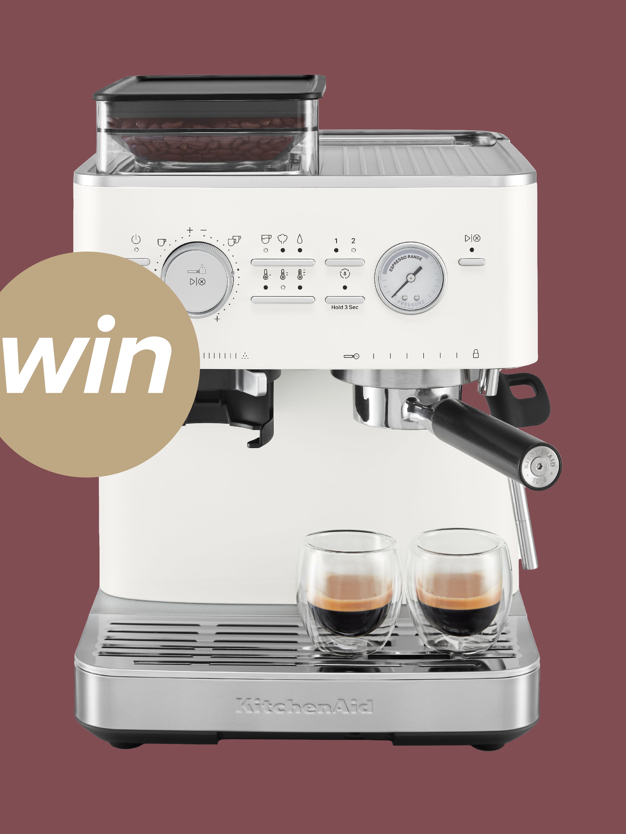 koffieliefhebbers opgelet win een espressomachine van kitchenaid