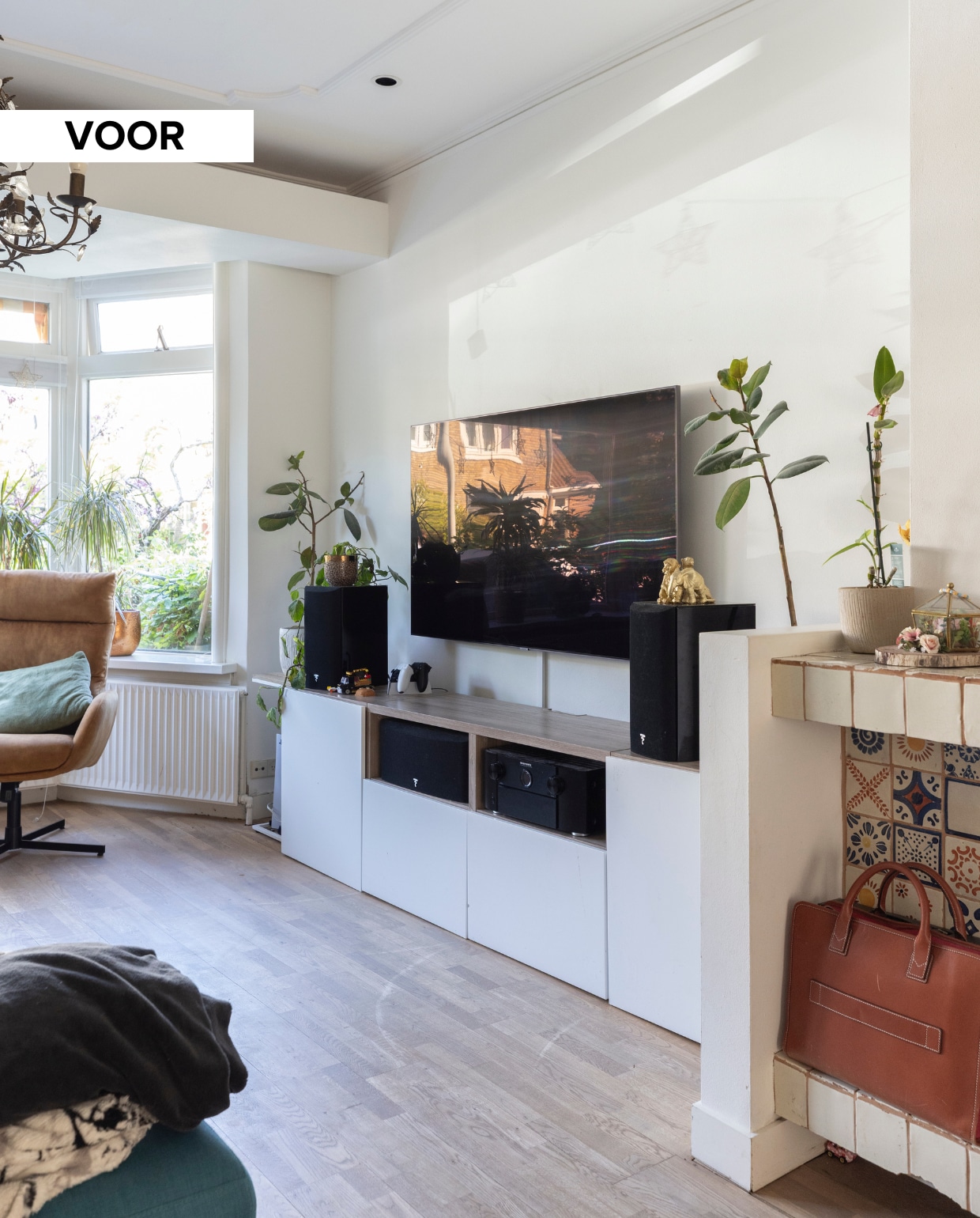vtwonen Weer verliefd op je huis aflevering 12 seizoen 23 2025, zitkamer voor de make-over vtwonen Weer verliefd op je huis aflevering 12 seizoen 23 2025 | styling Frans Uyterlinde | fotografie Margriet Hoekstra