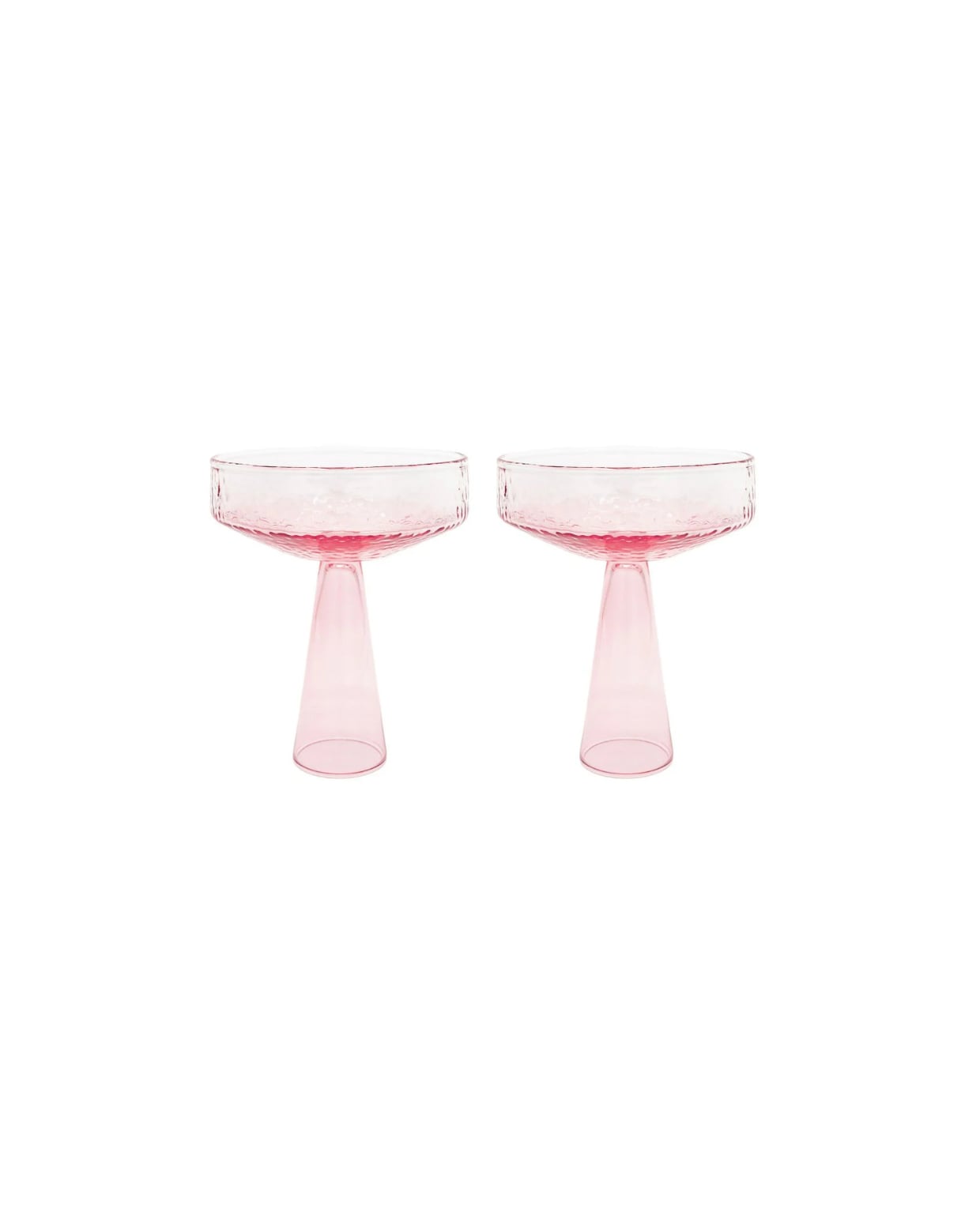 Brût Homeware coupe Claude - roze - set van 2 Brût Homeware