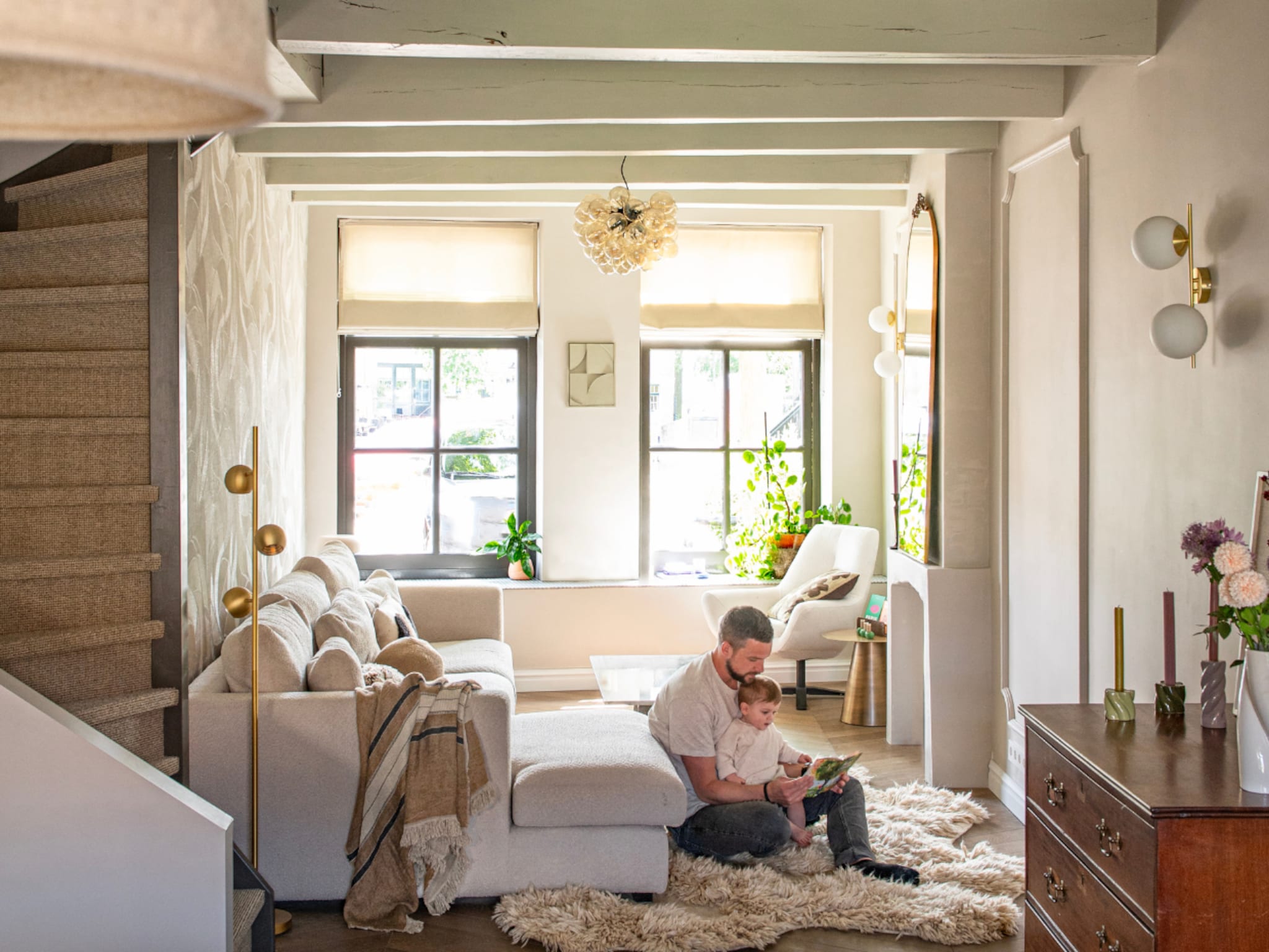 creatief met vloerkleden voor warmte thuis