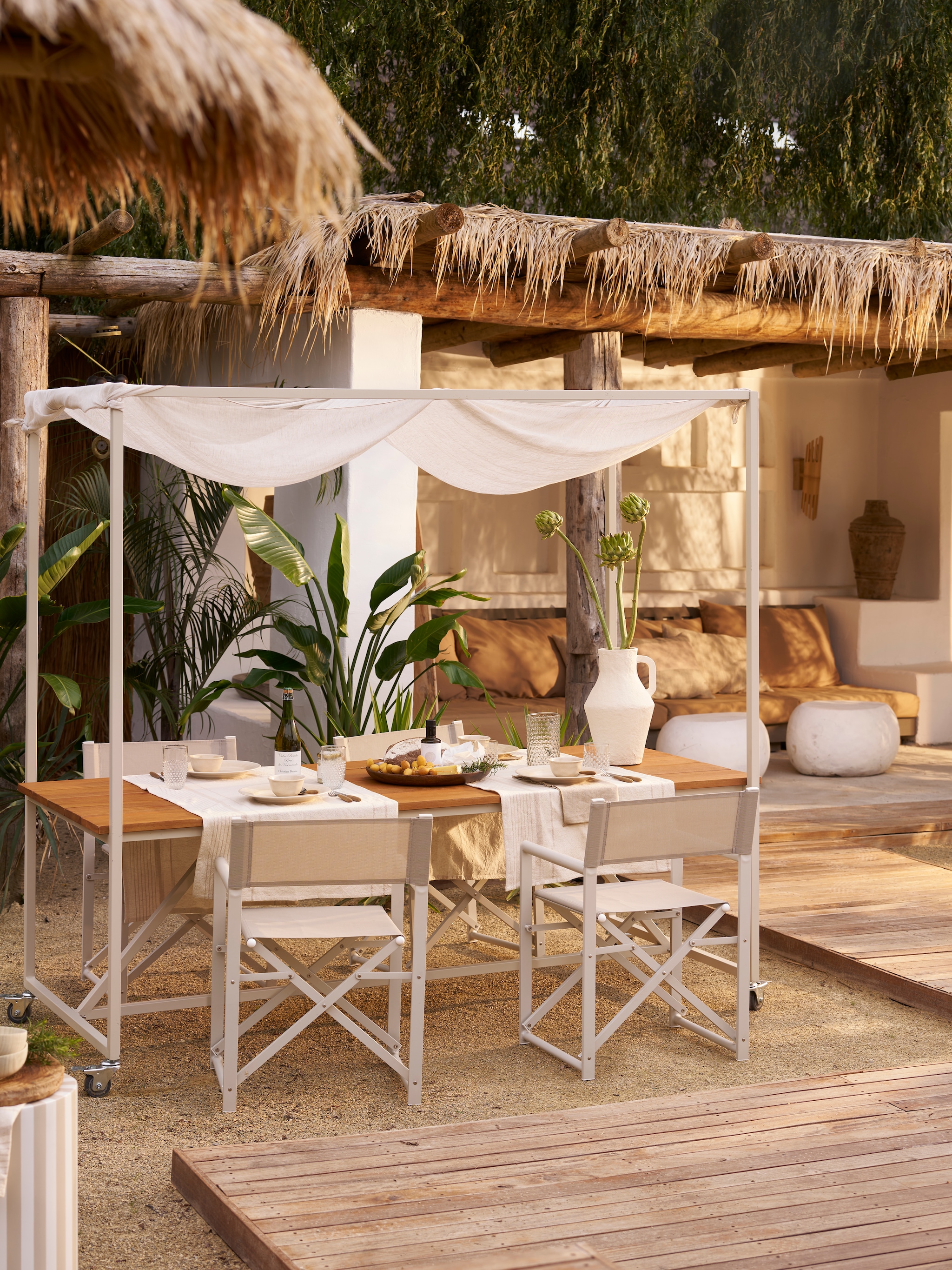 bohemian tuin het relaxte buitenleven met flinke vleug ibiza
