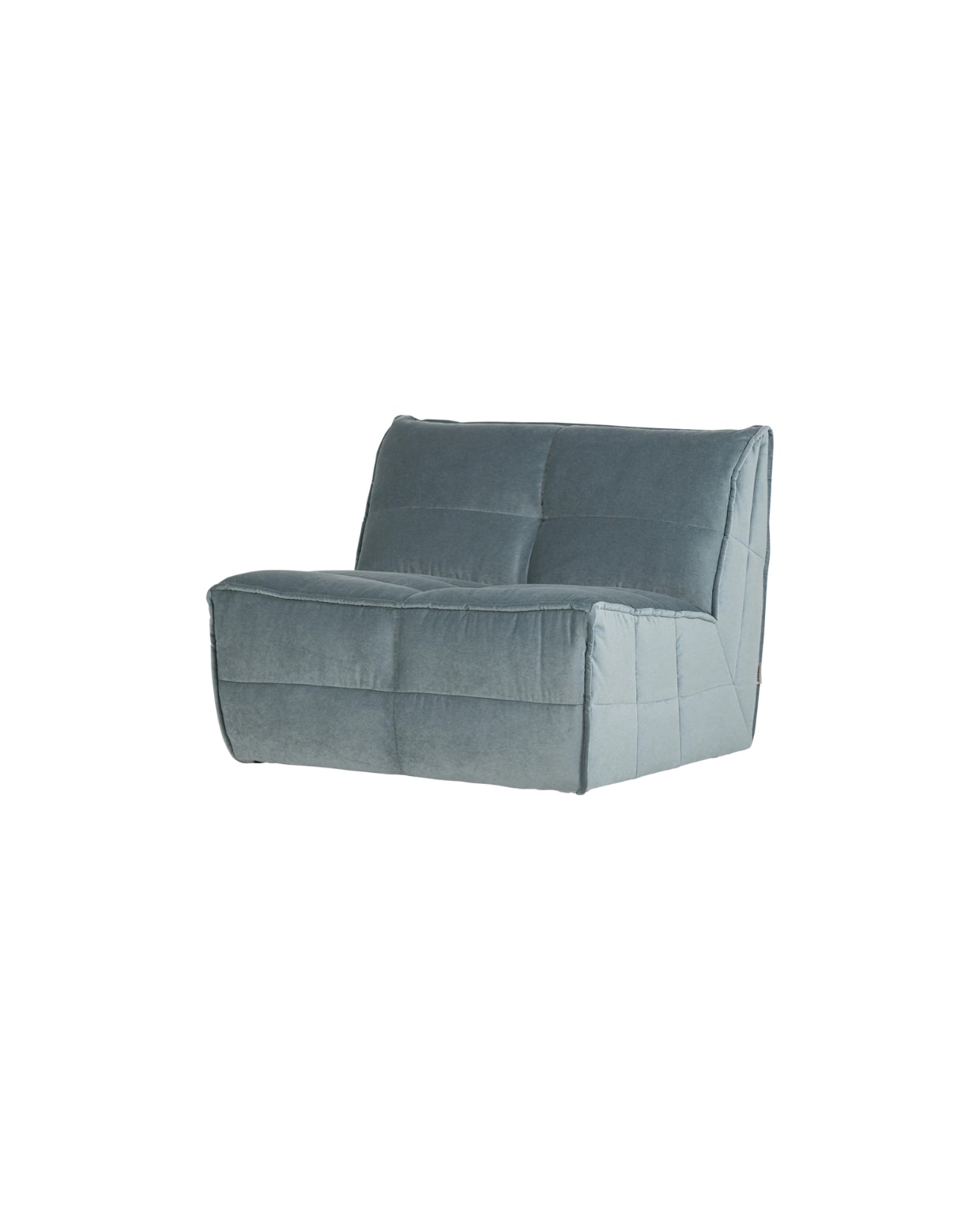 Cluster - Velvet - Turquoise Blauw - 82x105x92 vtwonen