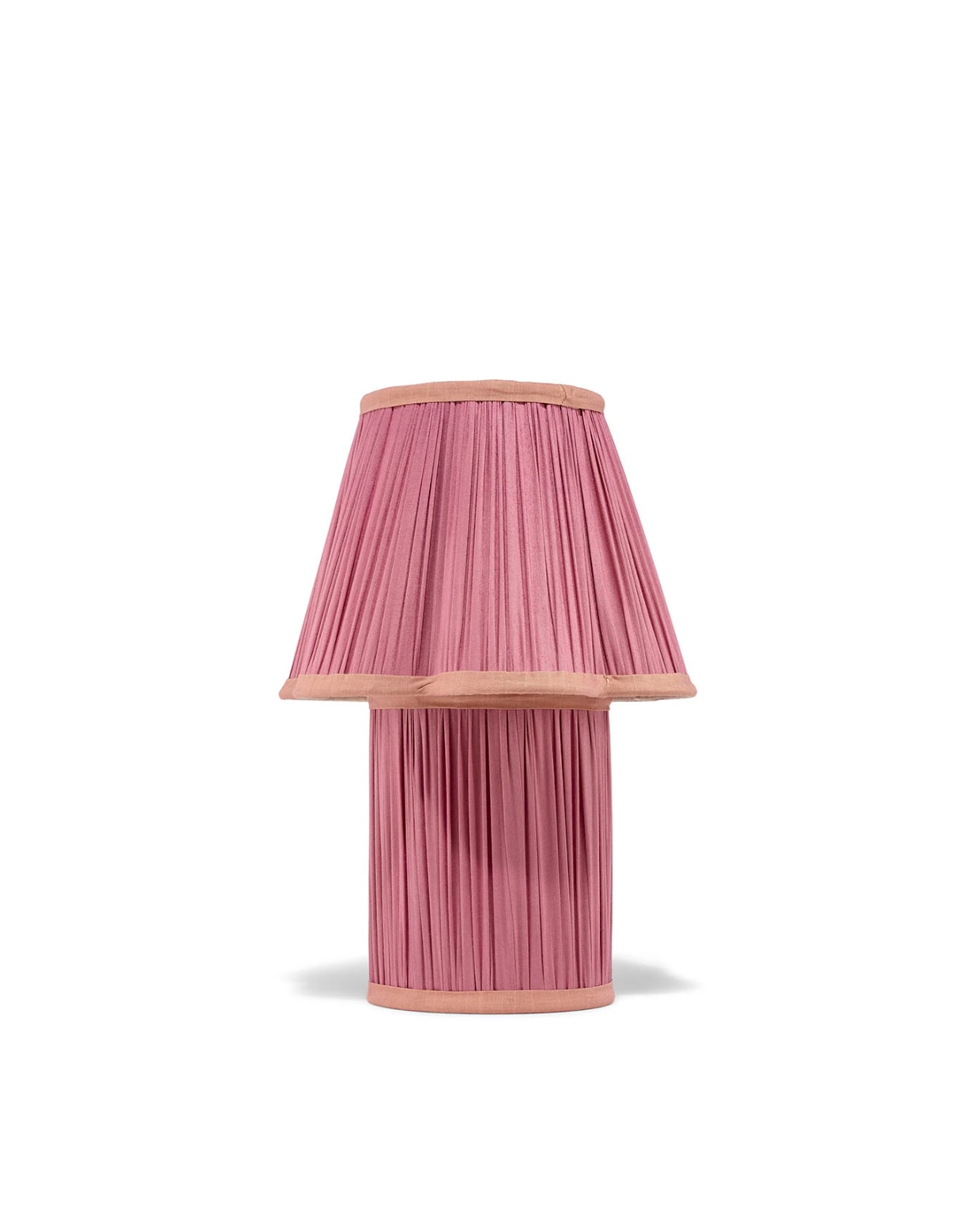 Myra Lamp Fuchsia - Klein 14 x 30 x 36 cm - Zijde/ Viscose Doing Goods