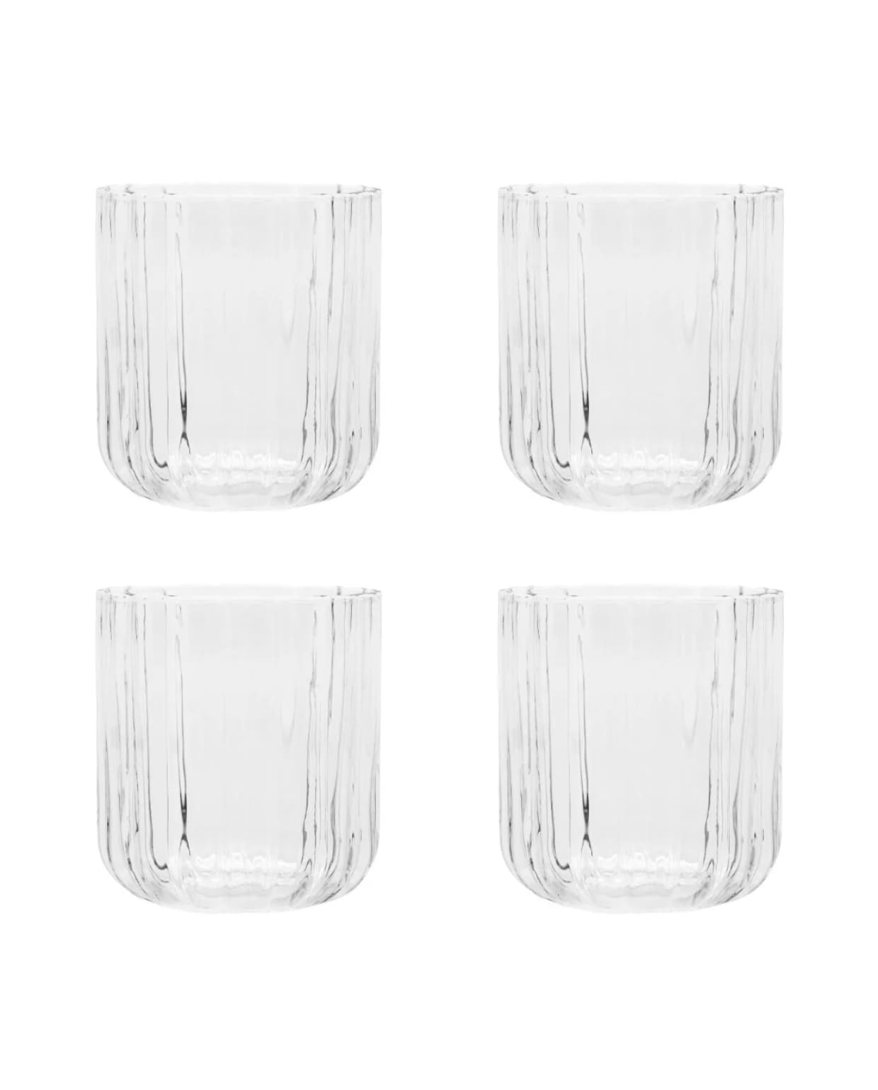 Brut Homeware, Tumbler Gaia (set van 4) 35cl. vtwonen.nl/shop
