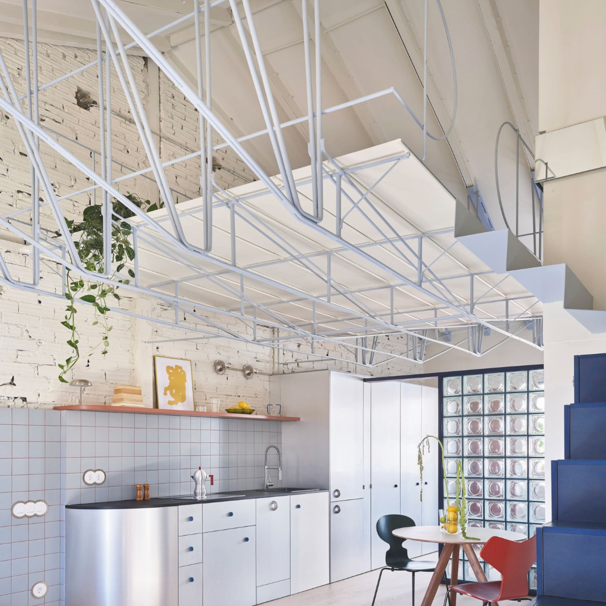 binnenkijken in een modern appartement