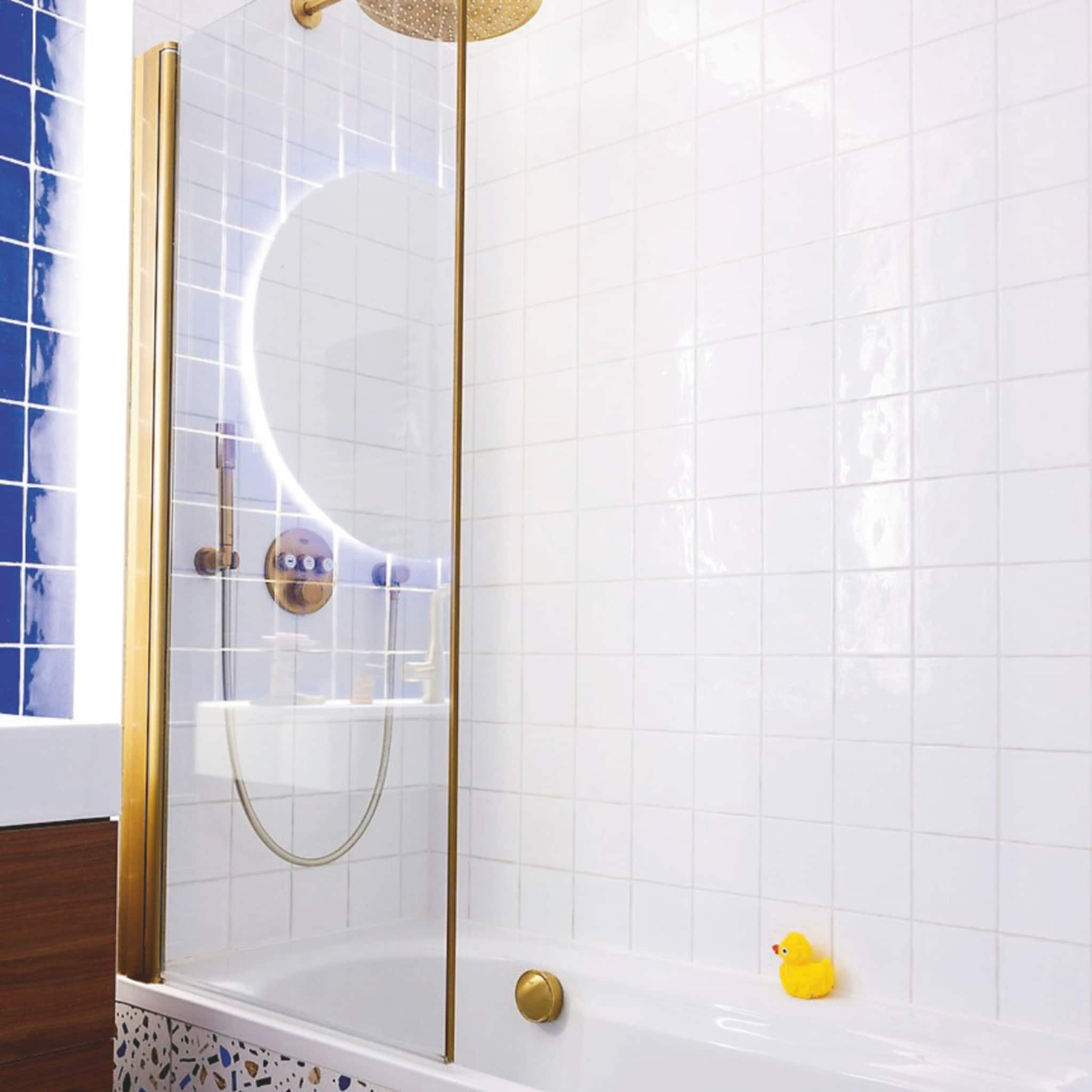 benodigdheden voor dubbele douche