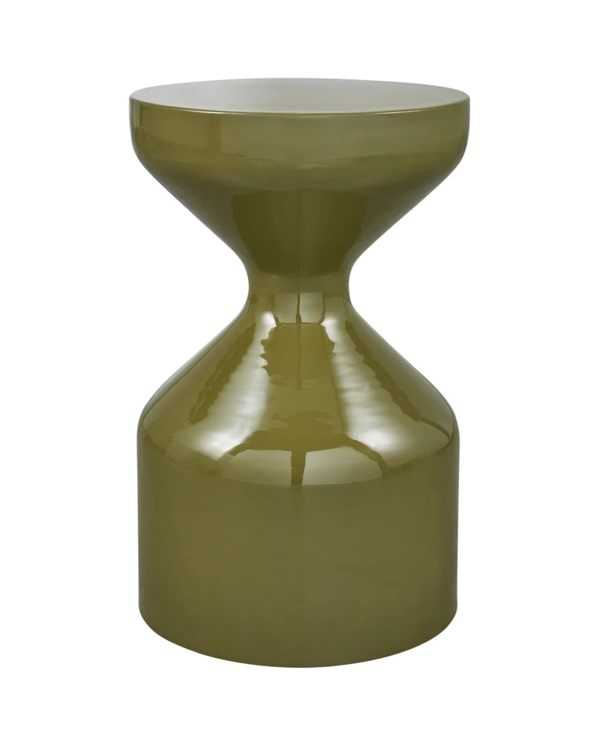 WOOOD bijzettafel Floyd - Metaal - Groen - 47x30x30 vtwonen shop | WOOOD