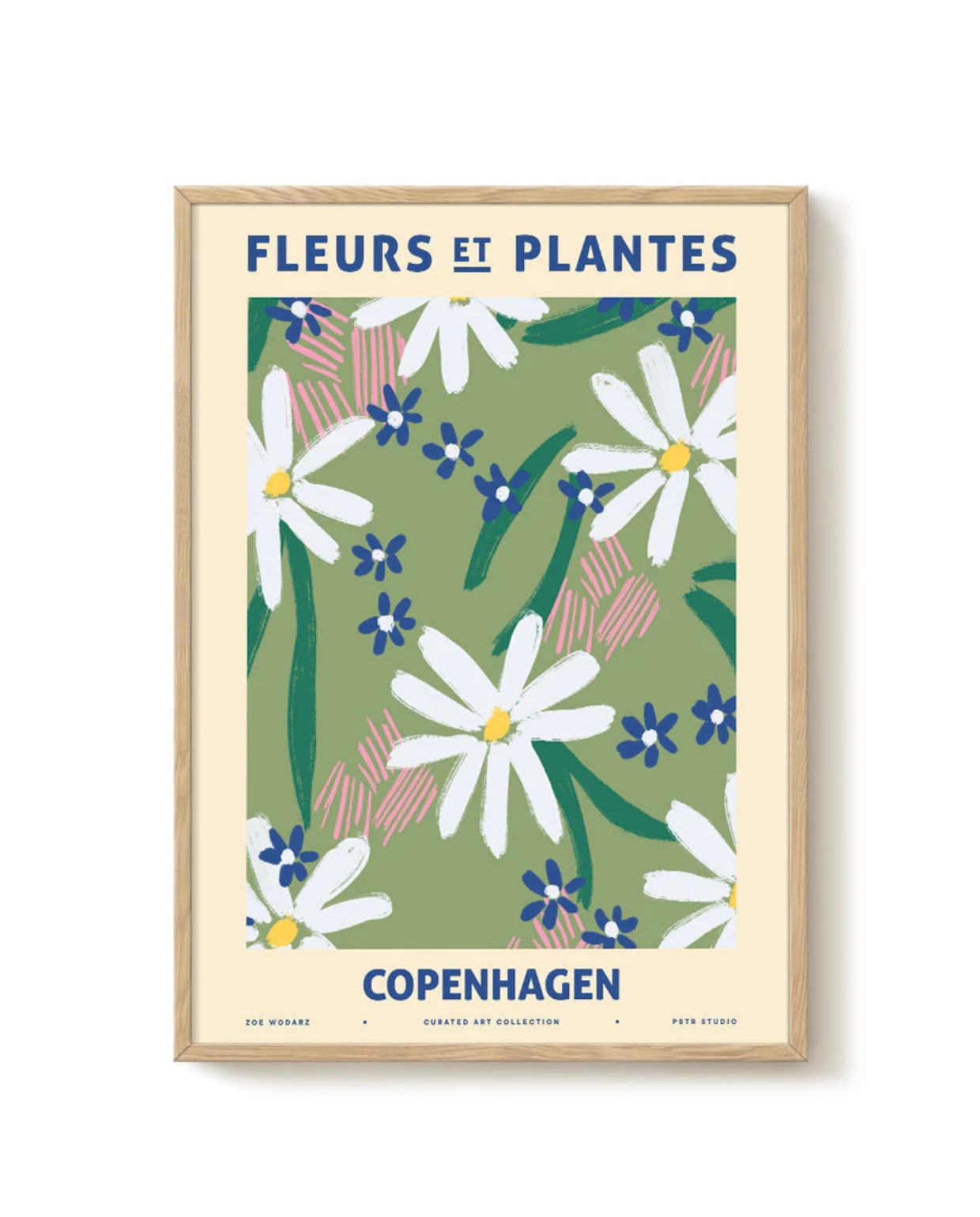 Zoe - Fleurs et Plantes - Copenhagen - PSTR studio Kunst Poster vtwonen shop | PSTR studio
