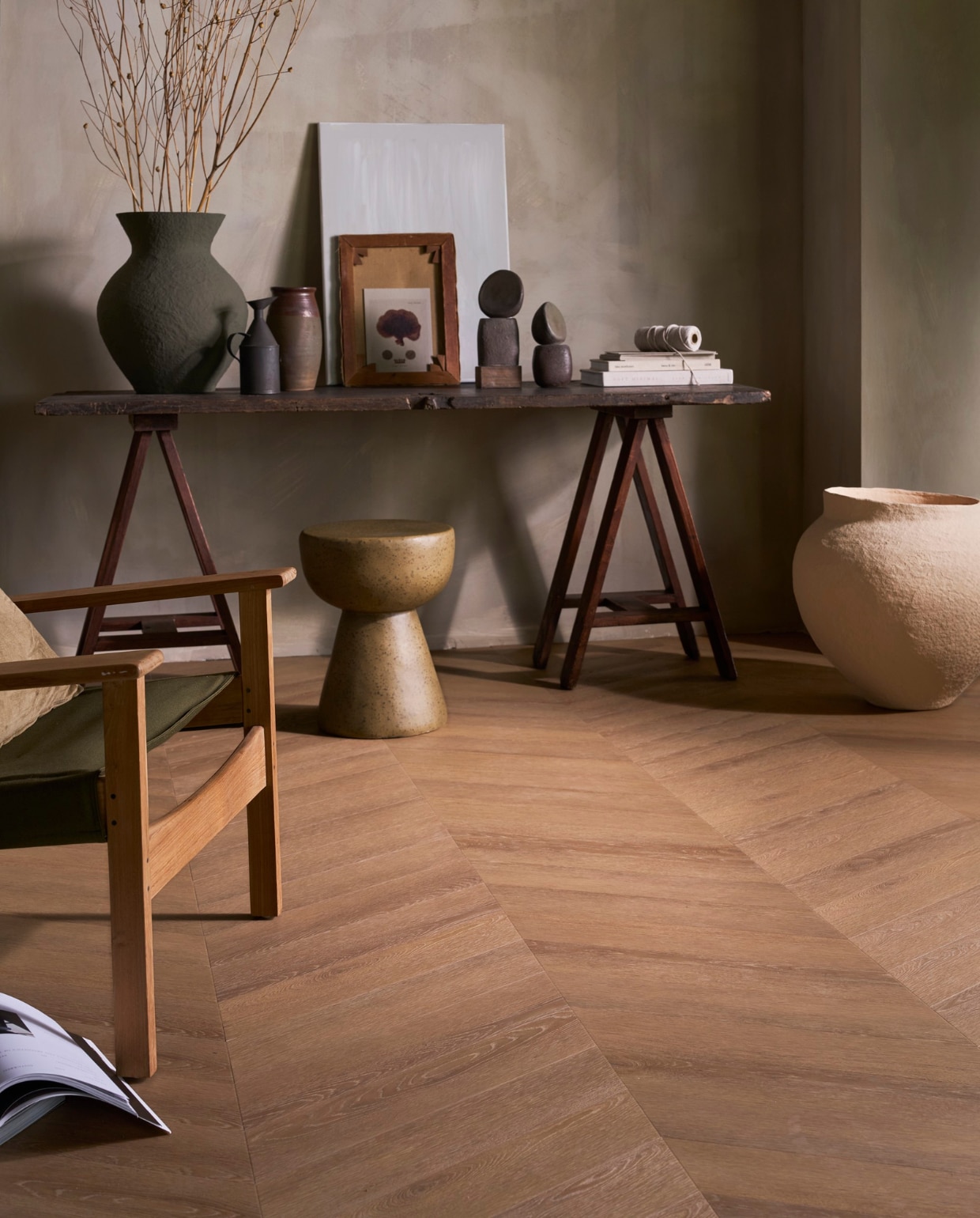 vtwonen pvc-vloer Noble sunkissed vtwonen | stylist Cleo Scheulderman | fotografie Jeroen van der Spek