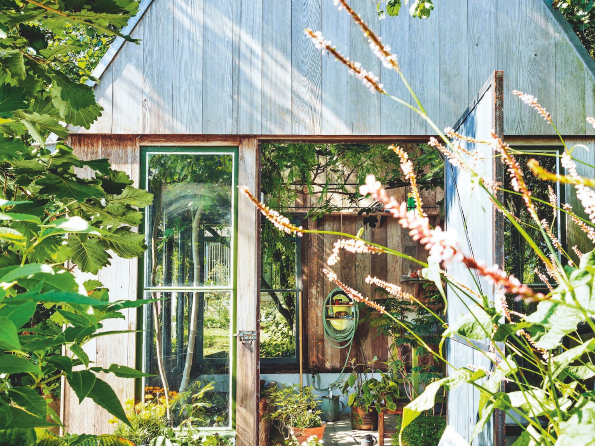 handige tuinslanghouder diy