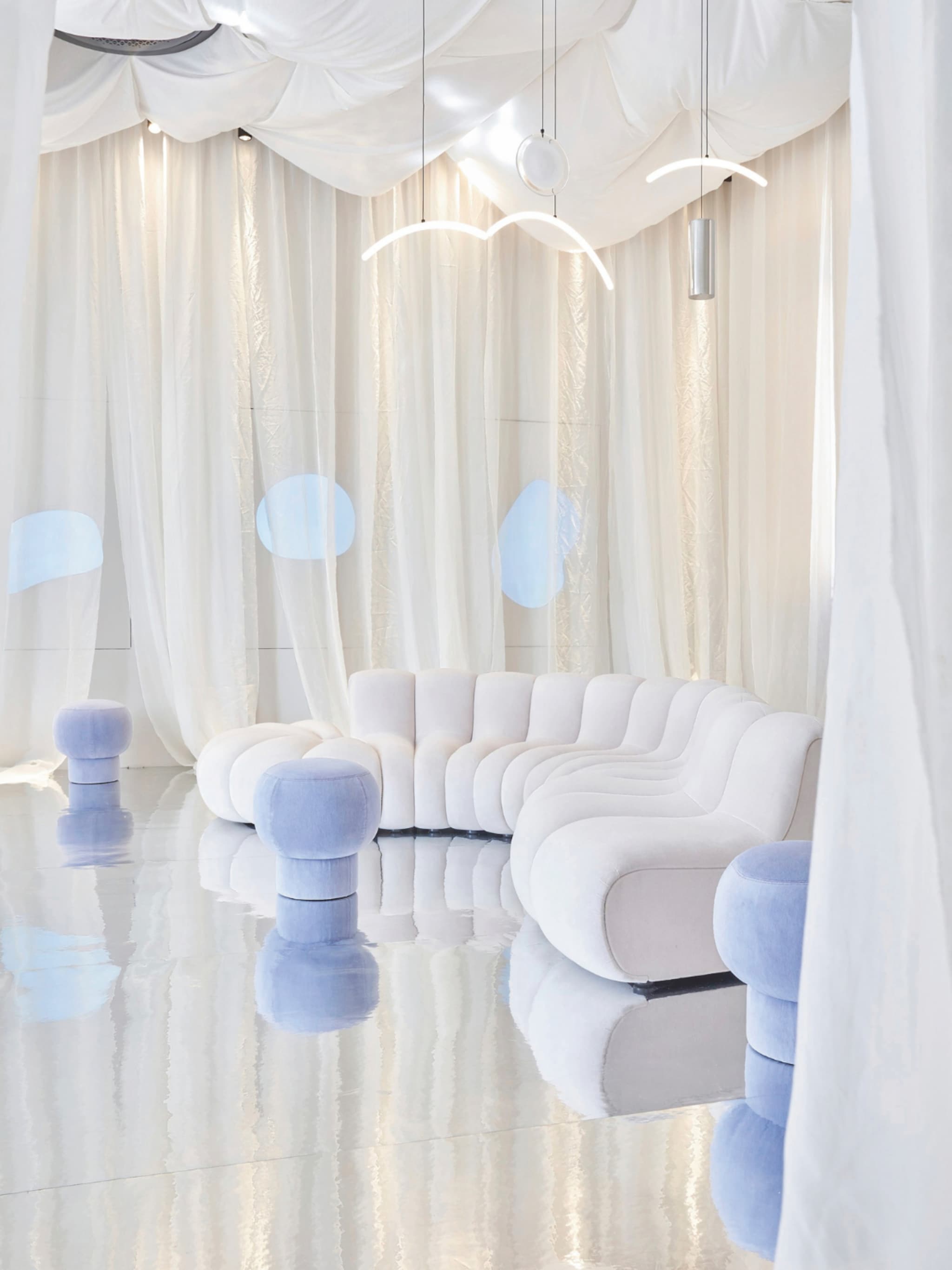 dromerige sfeer in huis