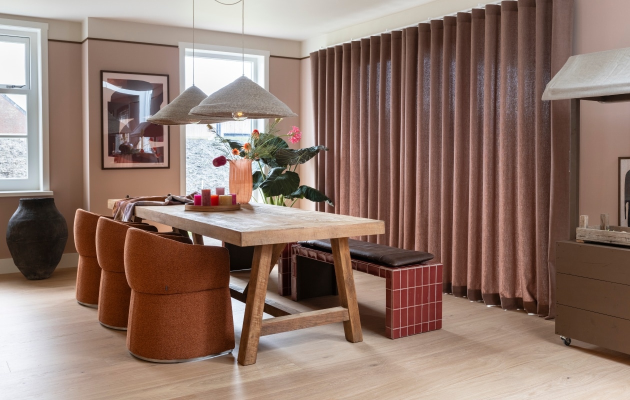Weer verliefd op je huis aflevering 1 seizoen 24 2026, eetkamer vtwonen Weer verliefd op je huis aflevering 1 seizoen 24 | styling Marianne Luning | fotografie Margriet Hoekstra