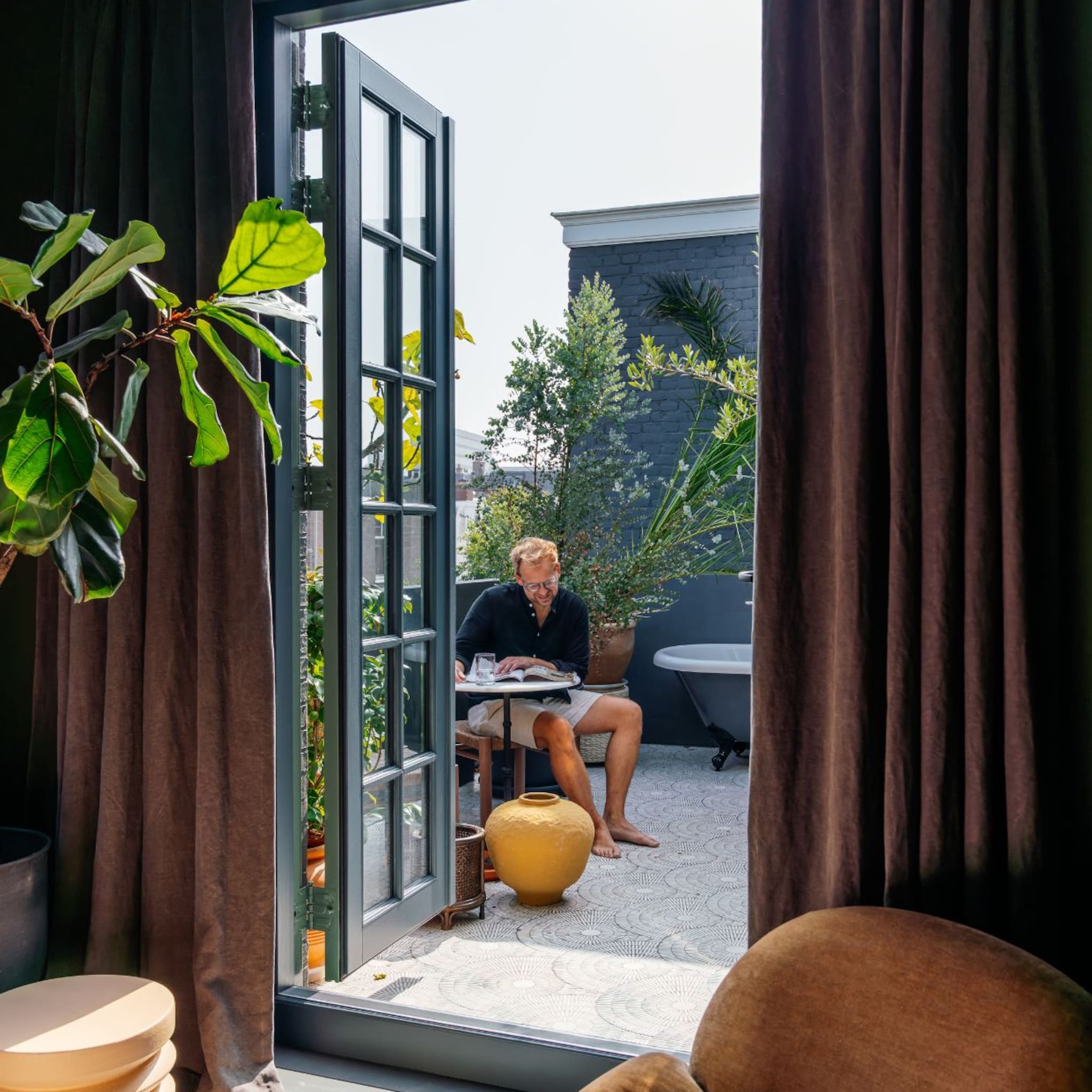 durf met theo bert binnen buiten