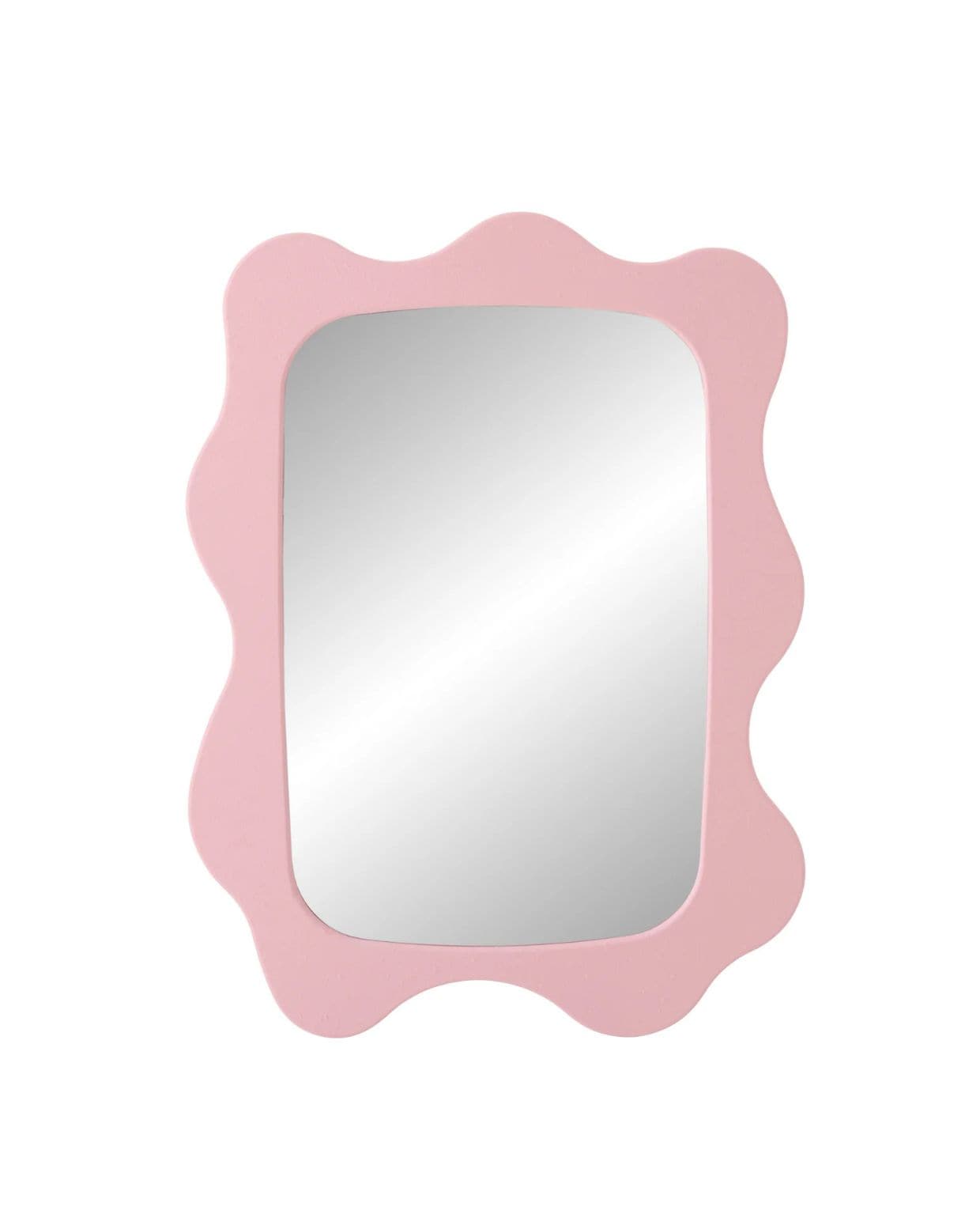 J-Line spiegel Golf - hout - lichtroze J-line