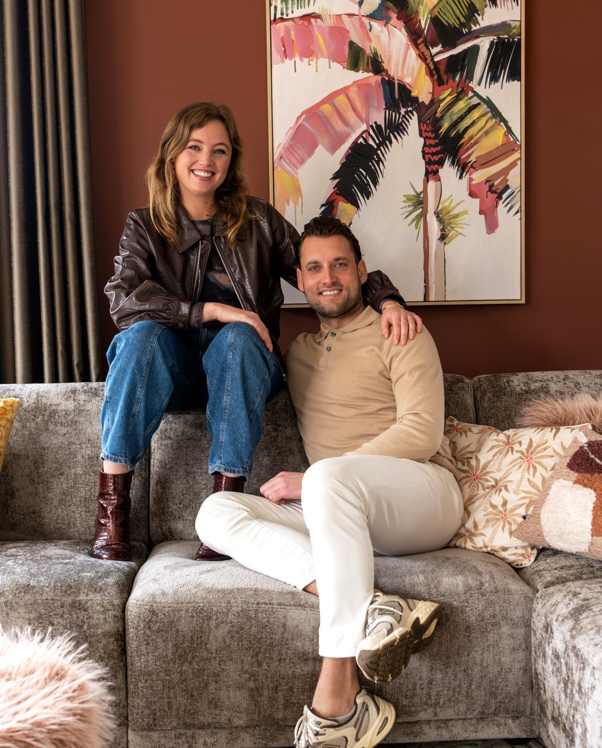 Kimberley en Jonathan: ‘Alsof je een hotellobby binnenstapt, met de warmte van thuis.’