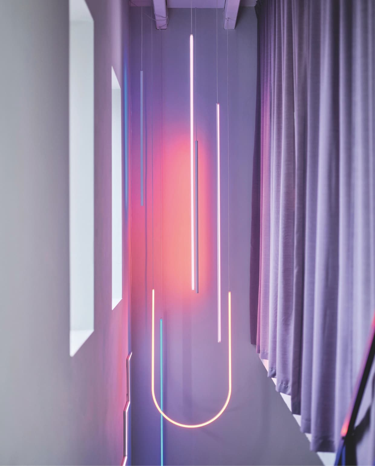 Lichtsysteem maatwerk door Aptum. vtwonen design 01-2026