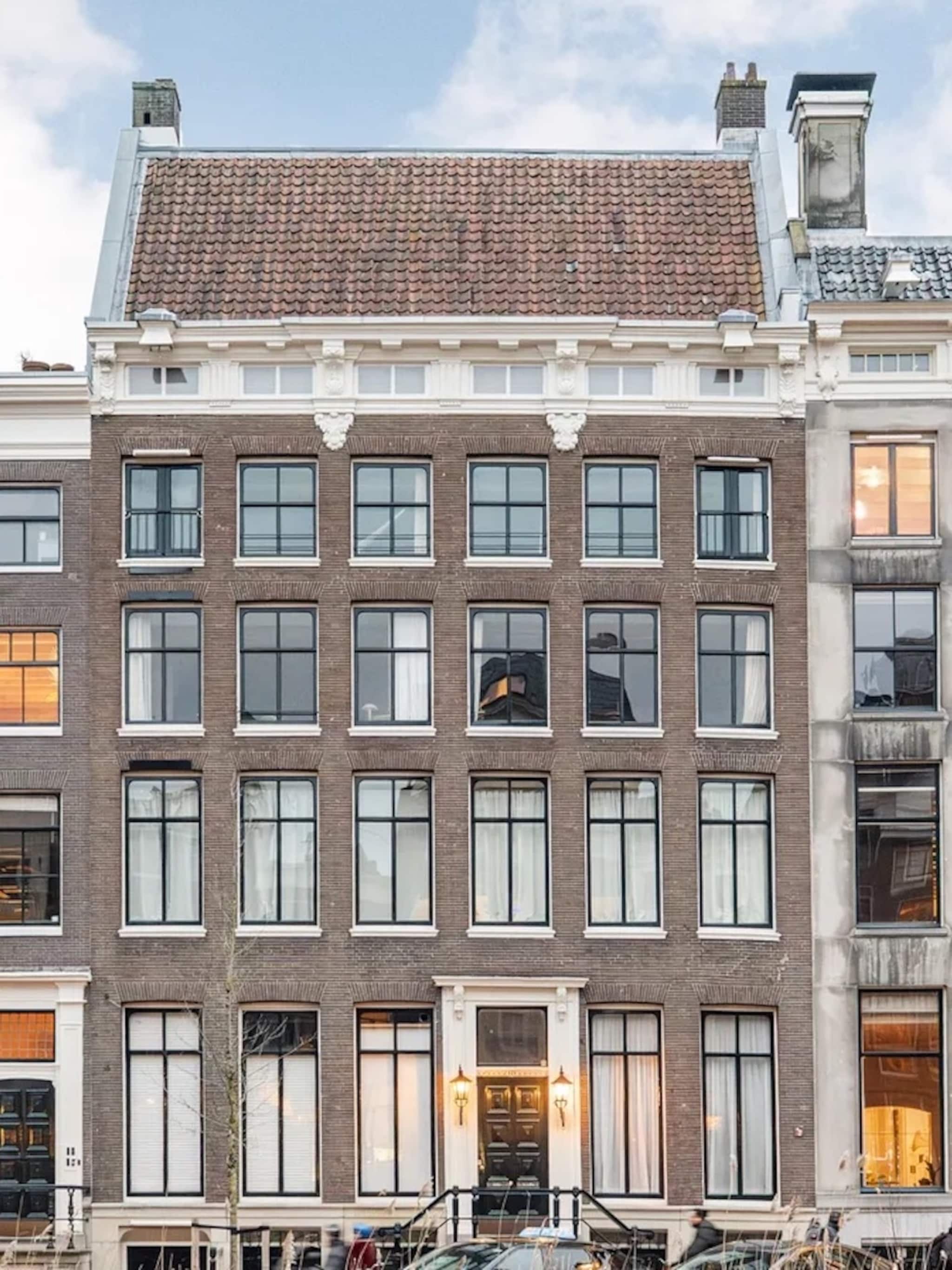 hotel chic appartement oogstrelende slaapkamer amsterdam