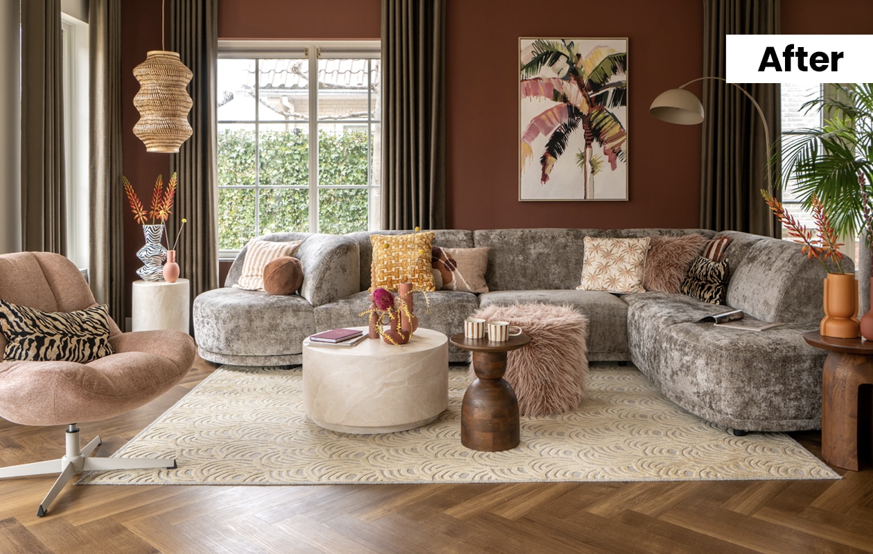 van lege ruimte naar flexibele familiezithoek nu is onze woonkamer eindelijk een geheel