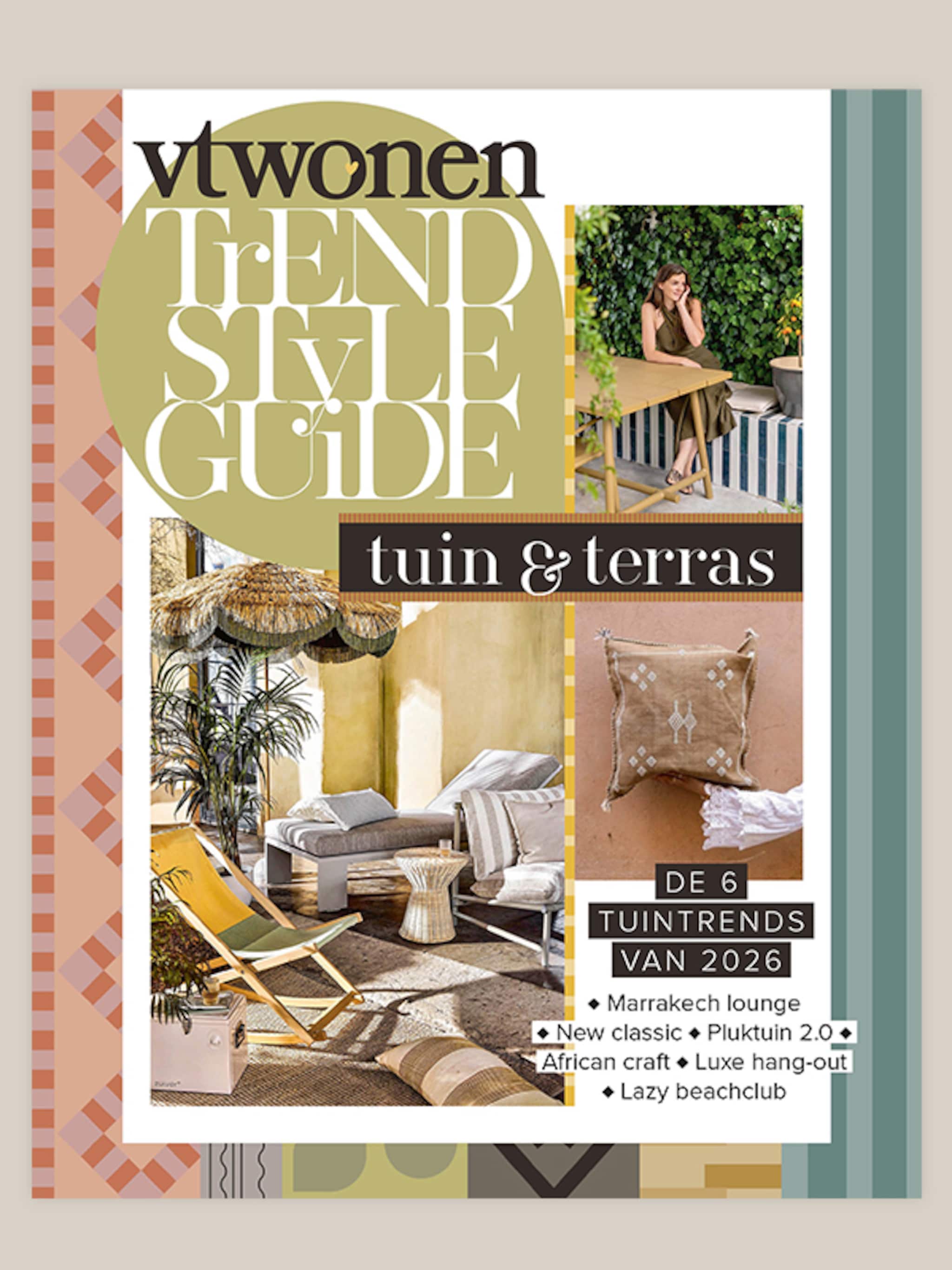 vtwonen trendstyleguide 2026 tuin terras
