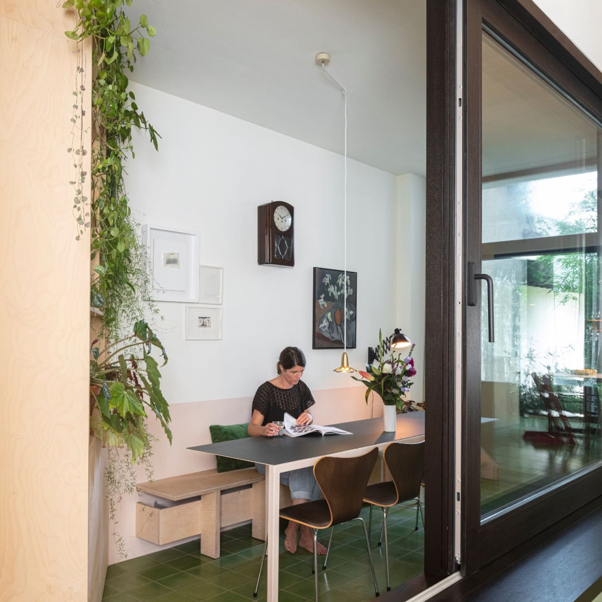 multifunctioneel multiplex voor ruimtes verbinden