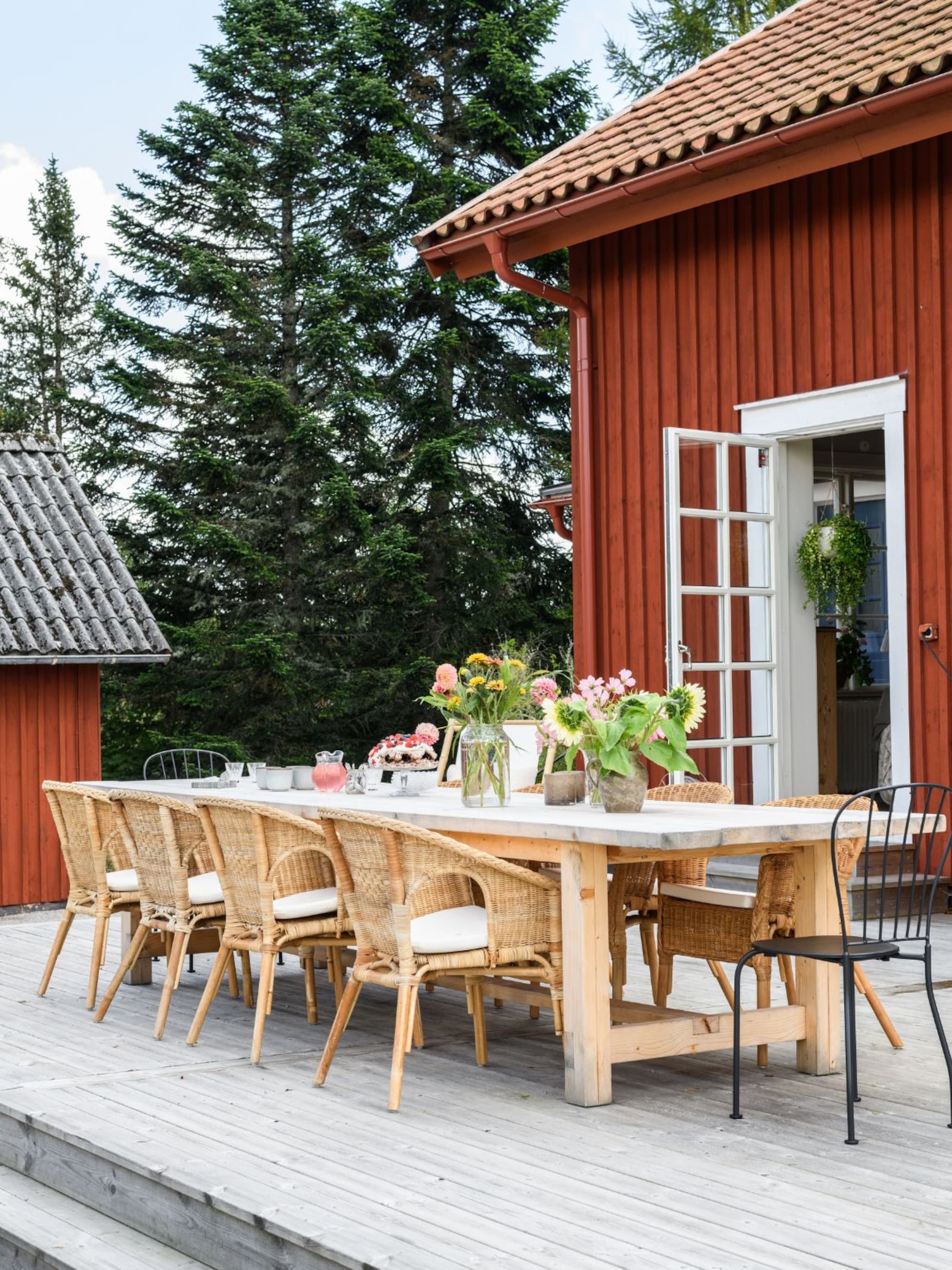 romantisch landhuis natuur zweden