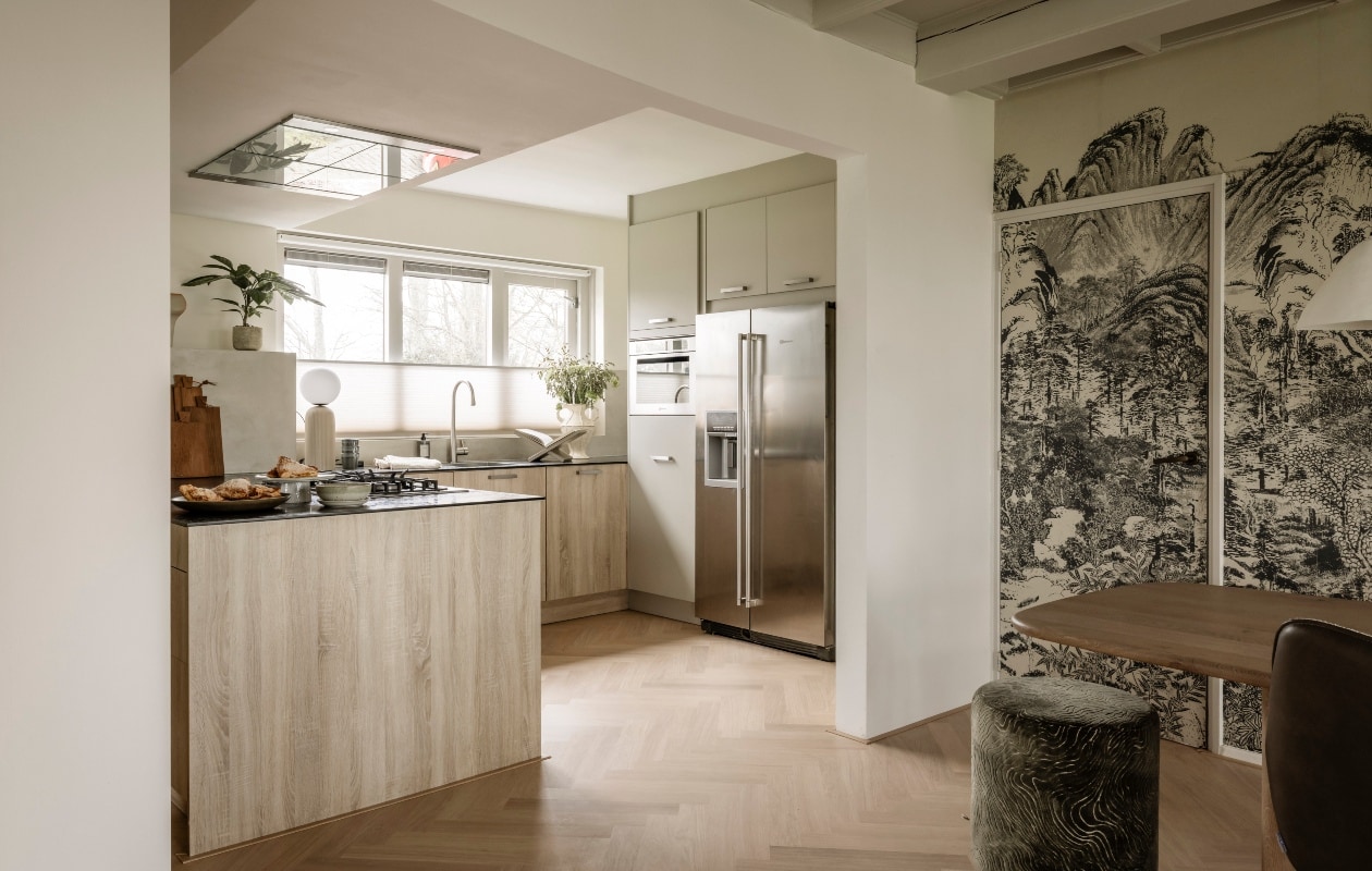 vtwonen Weer verliefd op je huis aflevering 5 seizoen 24 2026, keuken vtwonen Weer verliefd op je huis aflevering 5 seizoen 24 | styling Marlies Does | fotografie Margriet Hoekstra