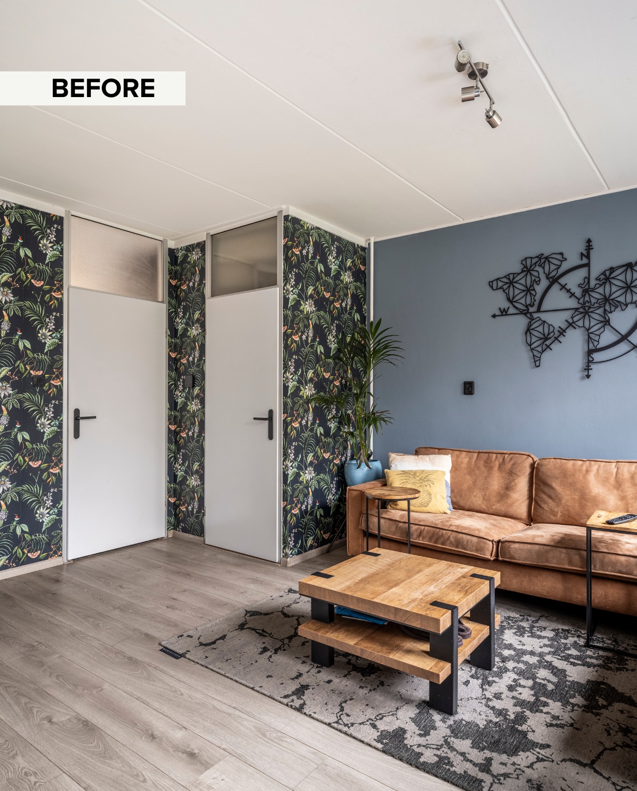 vtwonen Weer verliefd op je huis aflevering 6 seizoen 24 2026, de woonkamer voor de make-over vtwonen Weer verliefd op je huis aflevering 6 seizoen 24 2026 | styling Frans Uyterlinde | fotografie Margriet Hoekstra