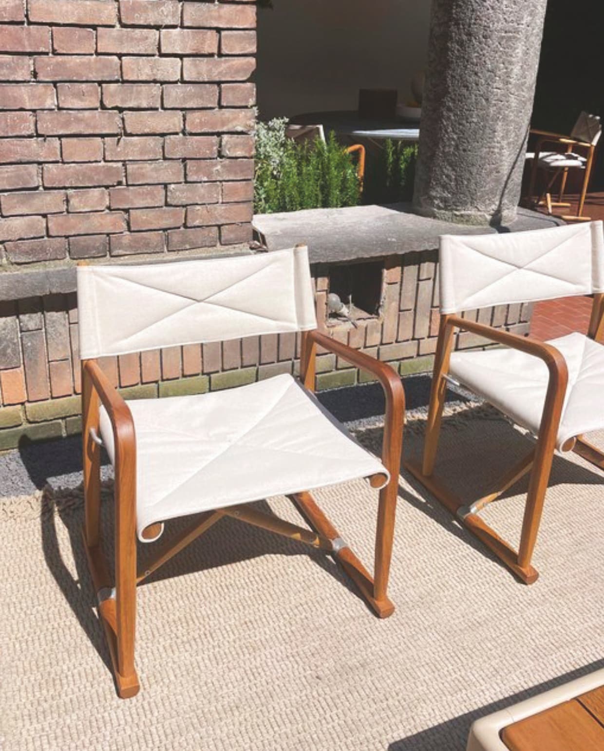 Luchino Outdoor-opklapstoel van Flexform vtwonen special 01-2026