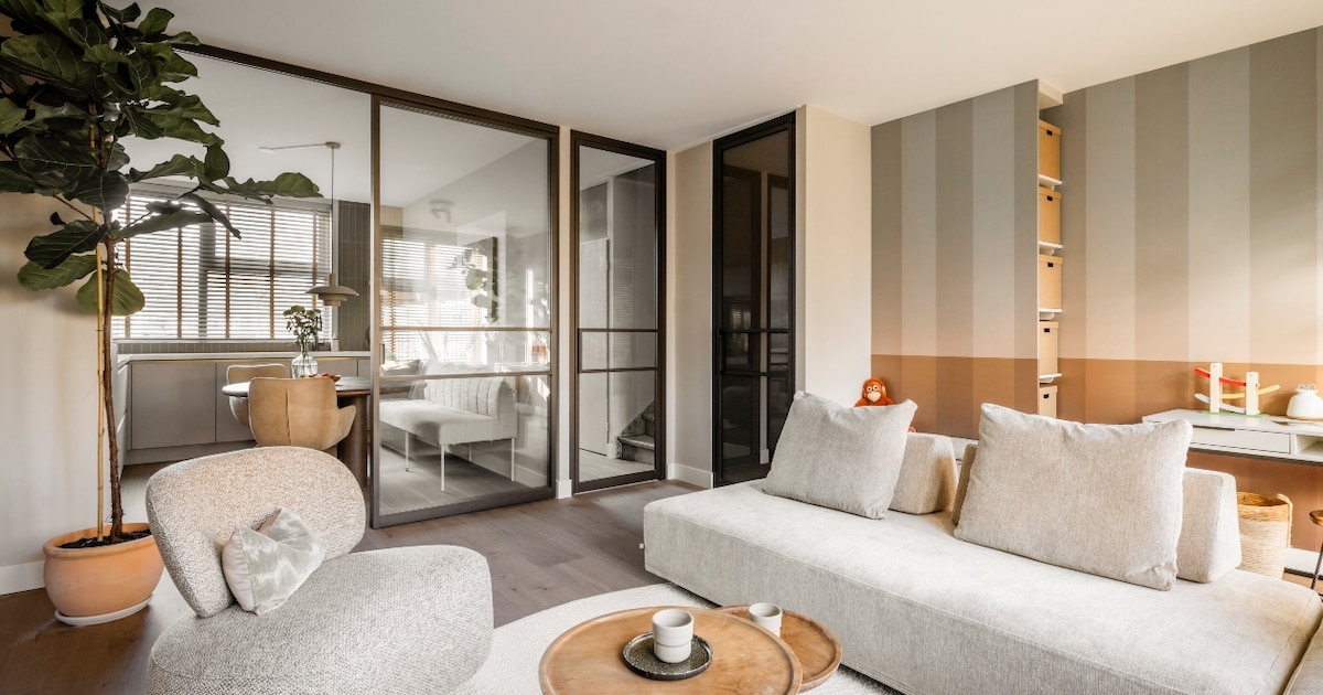 Iris en Fulco wonen klein: zo bracht stylist Frans rust