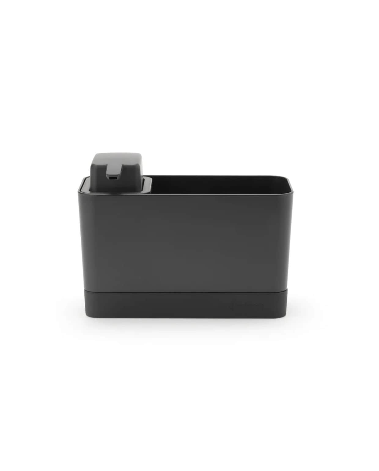 Brabantia SinkSide Aanrecht Organiser Set, Aanrechtbakje en Zeepdispenser - Dark Grey Brabantia