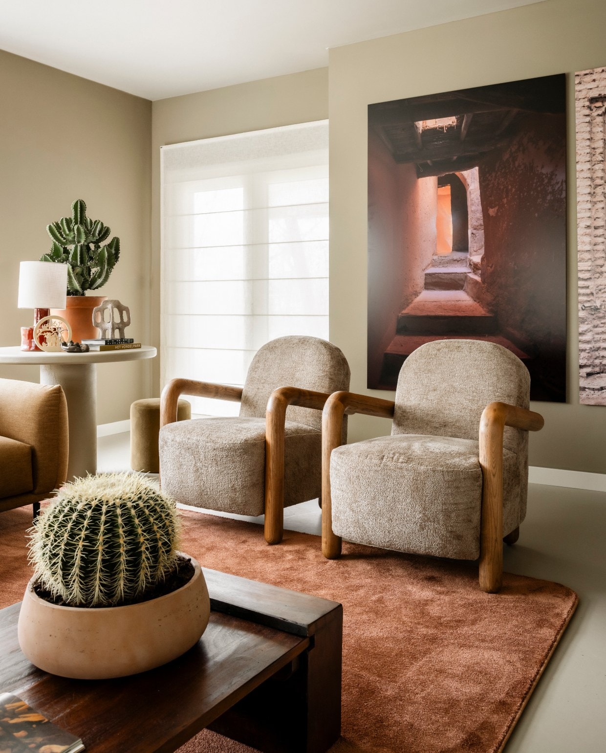 vtwonen Weer verliefd op je huis aflevering 7 seizoen 24 2026, woonkamer
 vtwonen Weer verliefd op je huis aflevering 7 seizoen 24 2026 | styling Liza Wassenaar | fotografie Sonja Velda