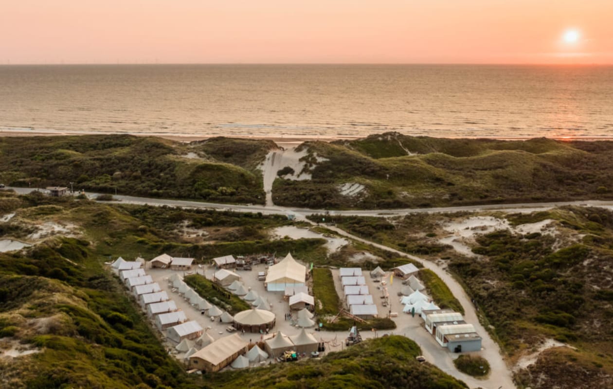 Camping de Lakens, Overveen (Bloemendaal aan Zee).