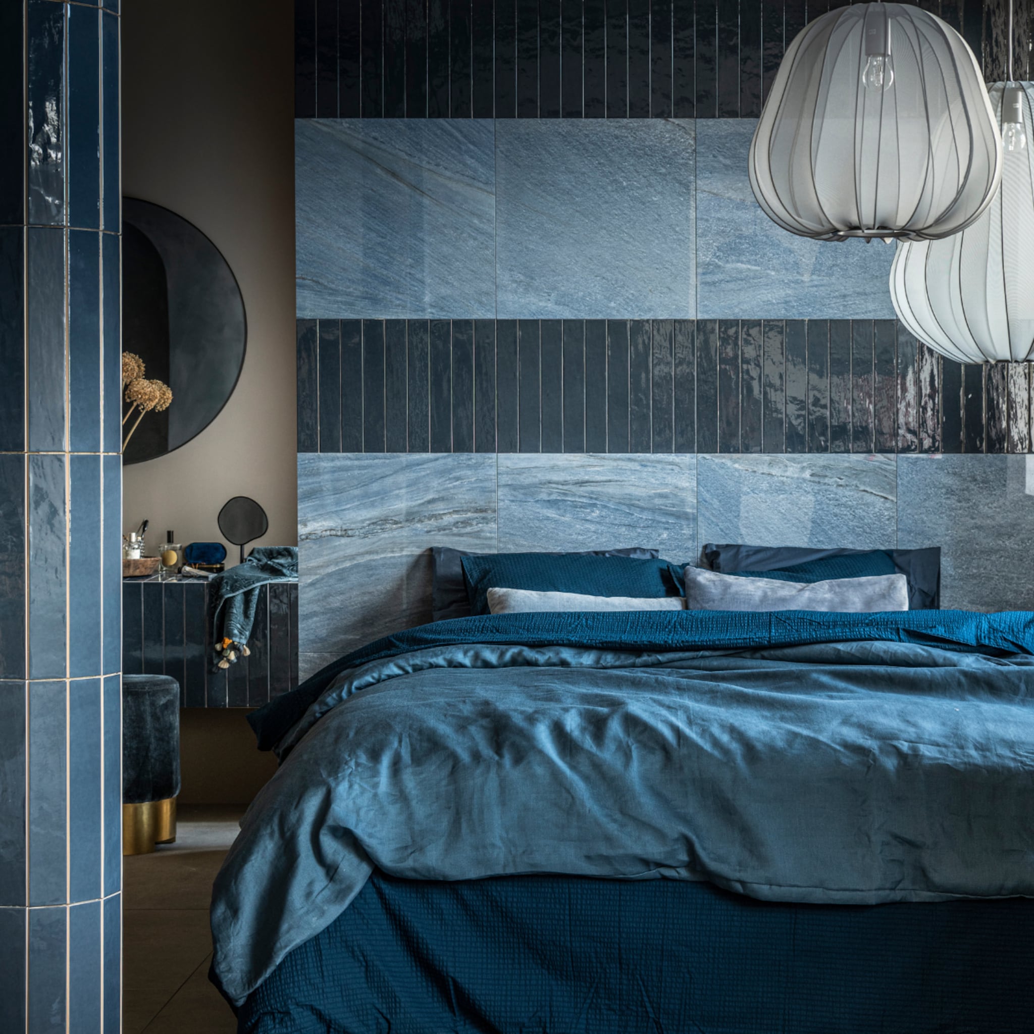 blauwe slaapkamer effect ideeen