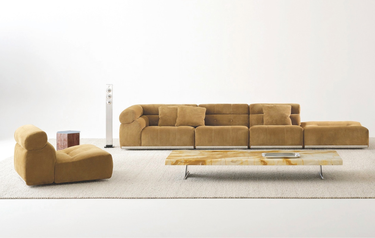 Olijfgroene bank vtwonen Design 03-2026 | fotografie Paola Pansini