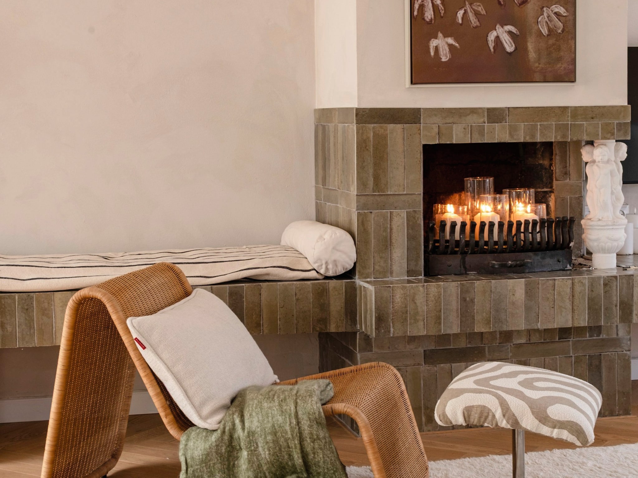 van oude poef naar statement piece