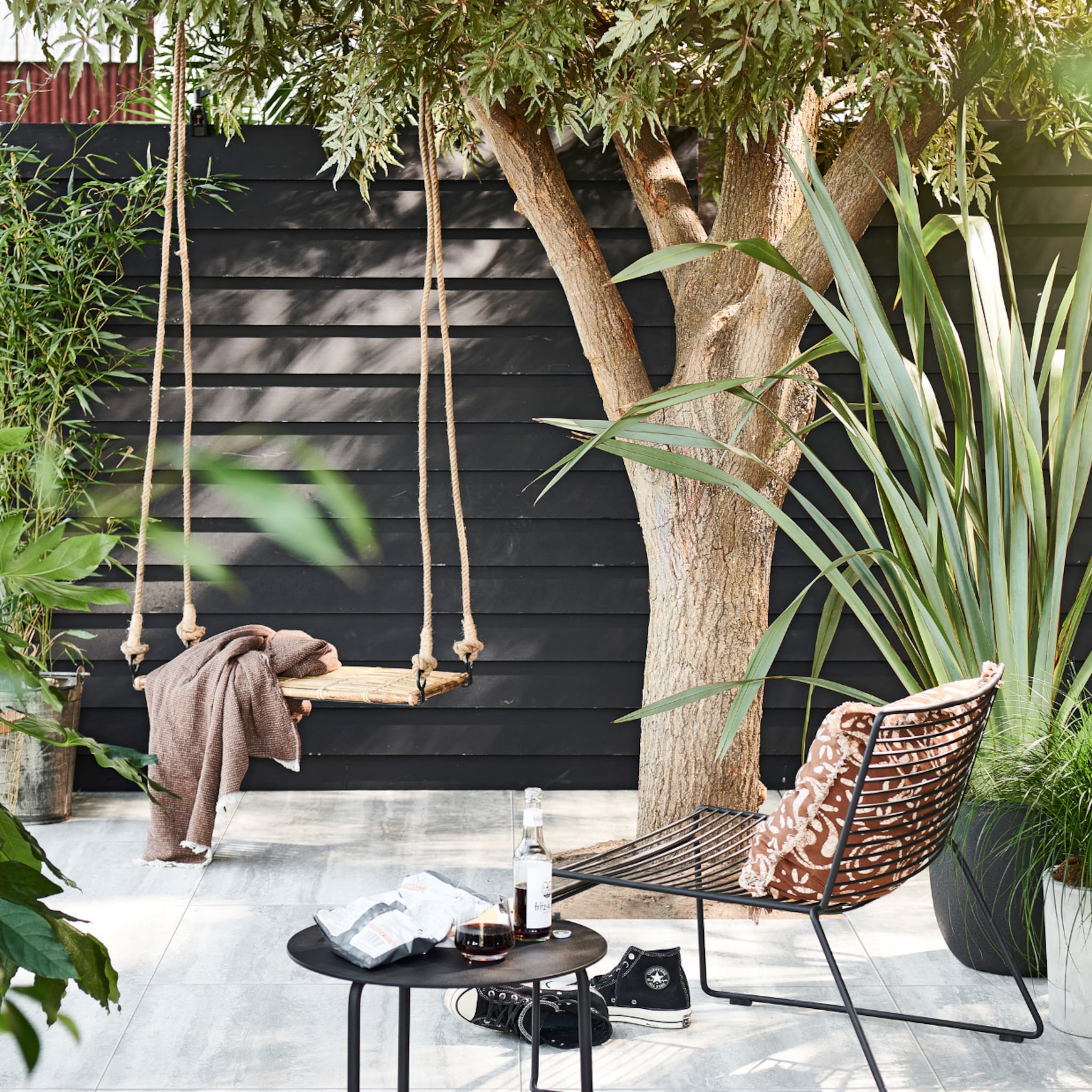 houten schutting beitsen stappenplan