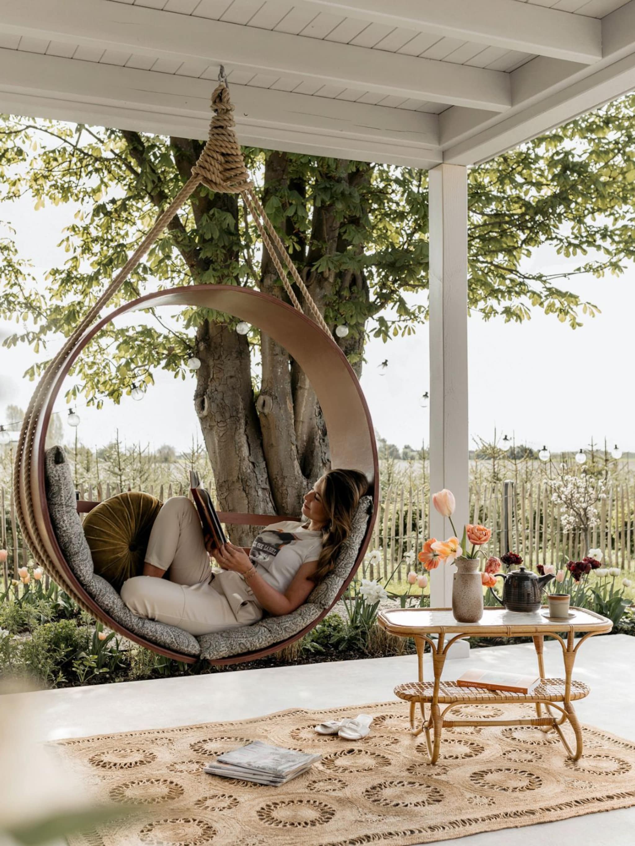 outdoor livingroom tuin hele jaar relaxen