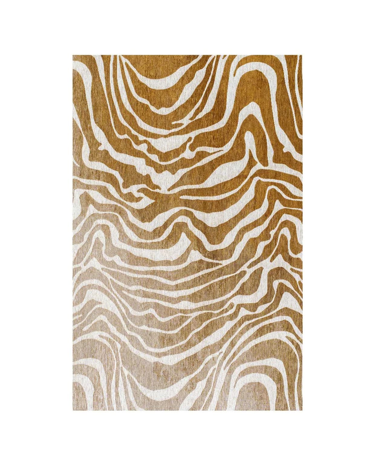 Lola&Moi vloerkleed Bamako - geel - 170x240cm Lola&Moi