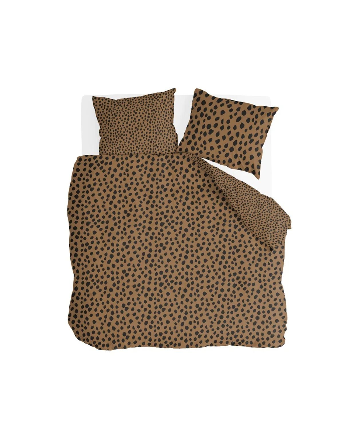 Byrklund - Dekbedovertrek Go Wild - 200x220 cm - Cognac Byrklund