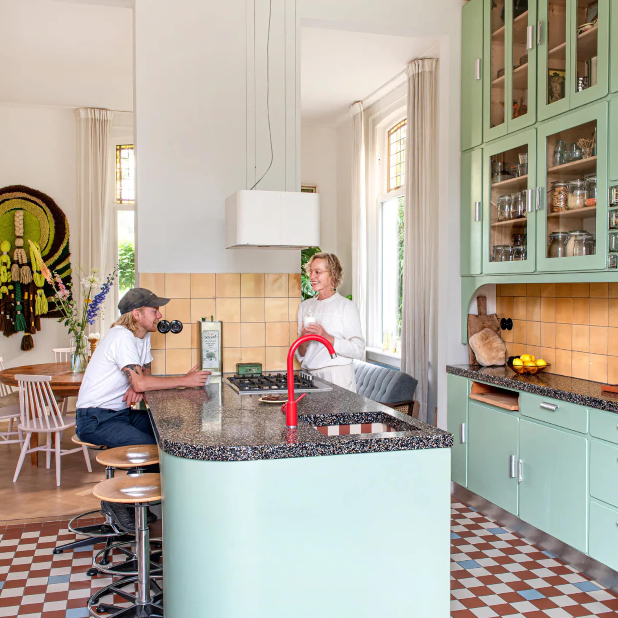 binnenkijken in huizen met open keuken