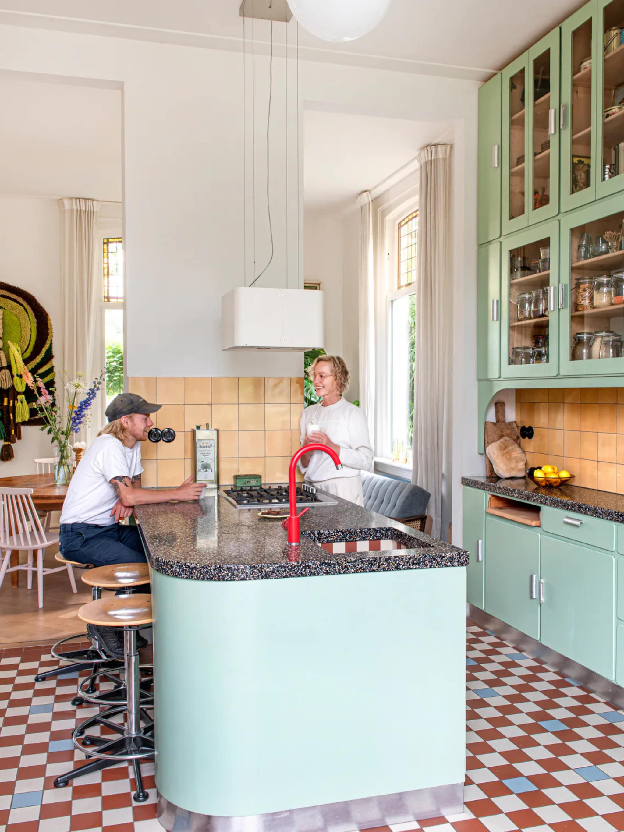 binnenkijken in huizen met open keuken