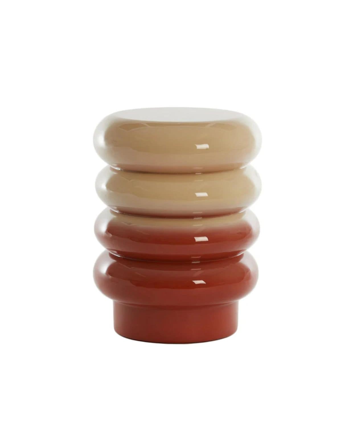 Light & Living bijzettafel Mirogi - wit - Ø30cm Light and Living